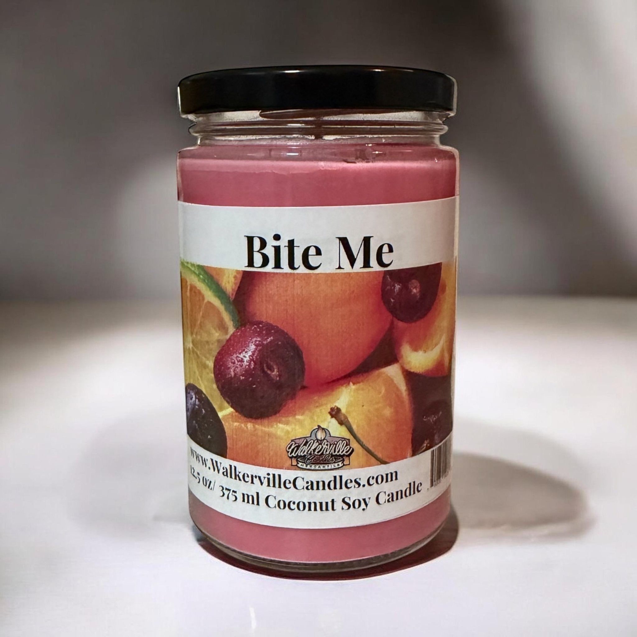 Bite me Coconut Soy 12.5 oz/ 375 ml Candle Wood Wick - Walkerville Candles