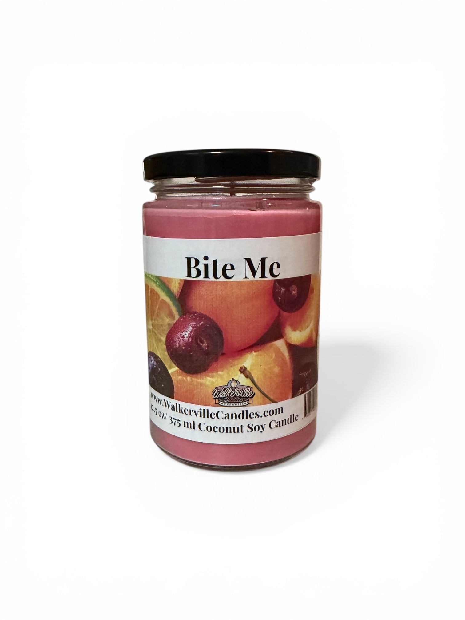 Bite me Coconut Soy 12.5 oz/ 375 ml Candle Wood Wick - Walkerville Candles