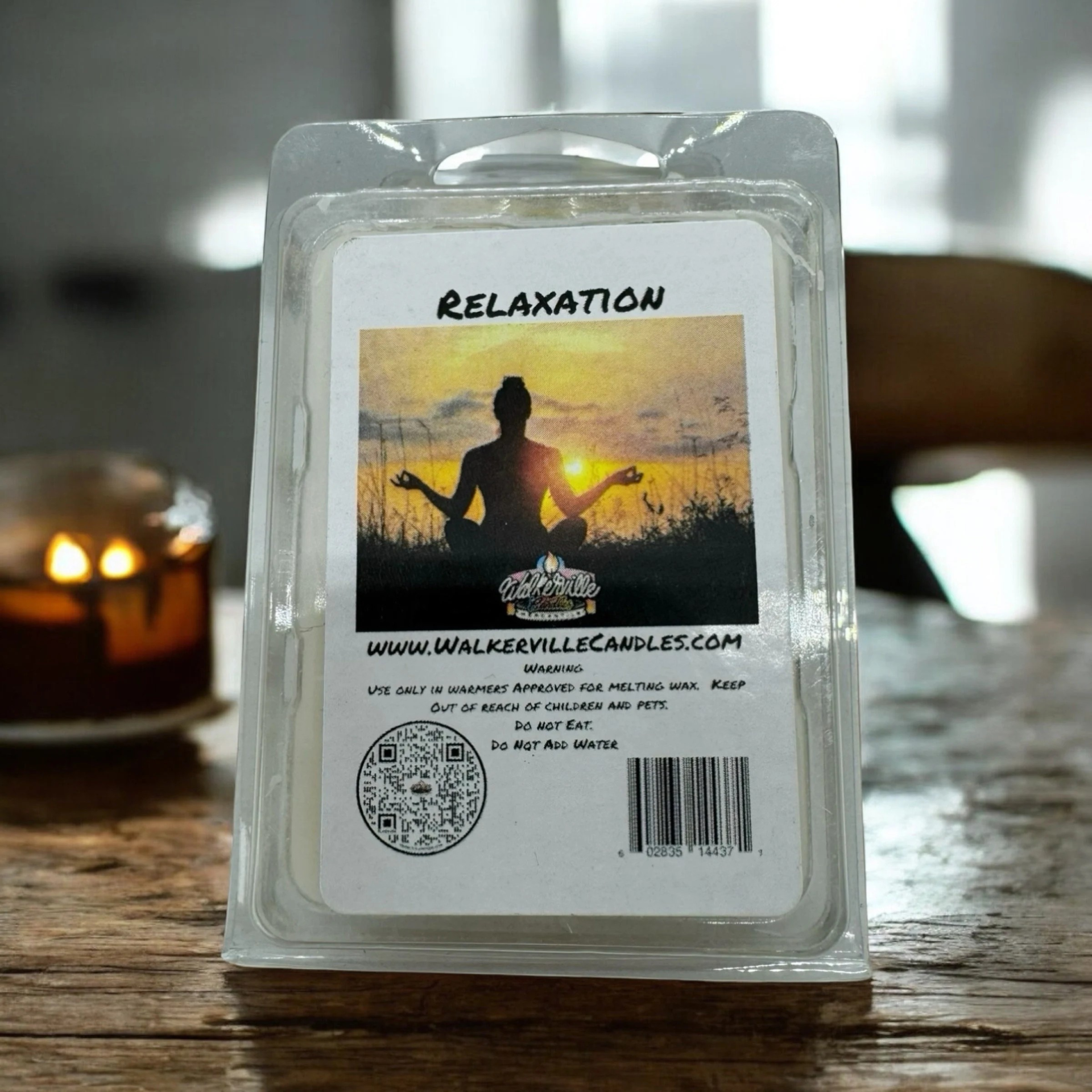 Relaxation Vegan Soy wax, Hand-poured, Eco-friendly Floral Fruity Clean Woodsy Wax Melt