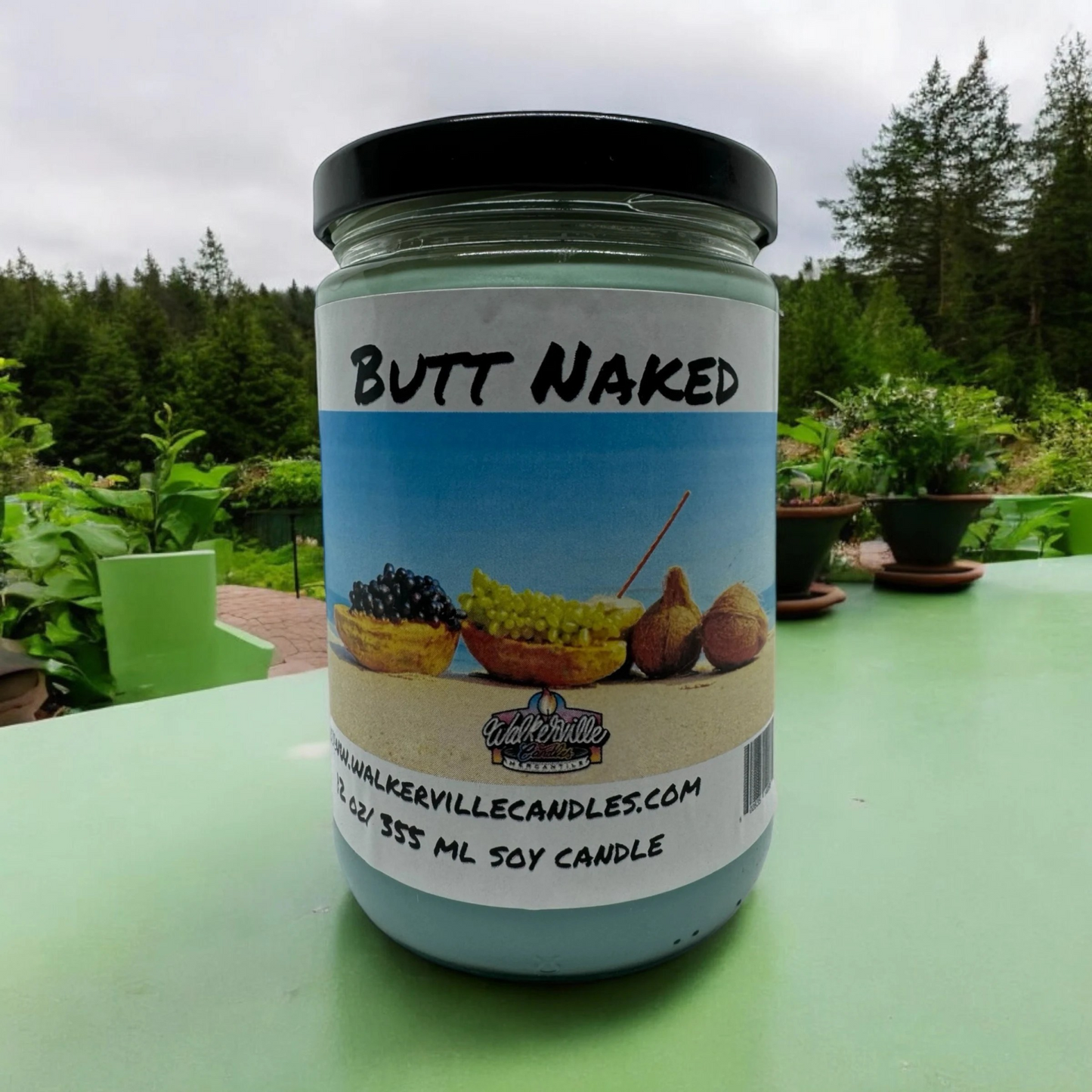 Butt Naked 100% Coconut Soy Eco-friendly 12 oz Candle