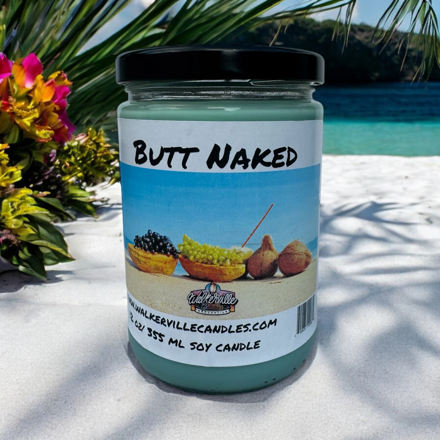 Butt Naked 100% Coconut Soy Eco-friendly 12 oz Candle