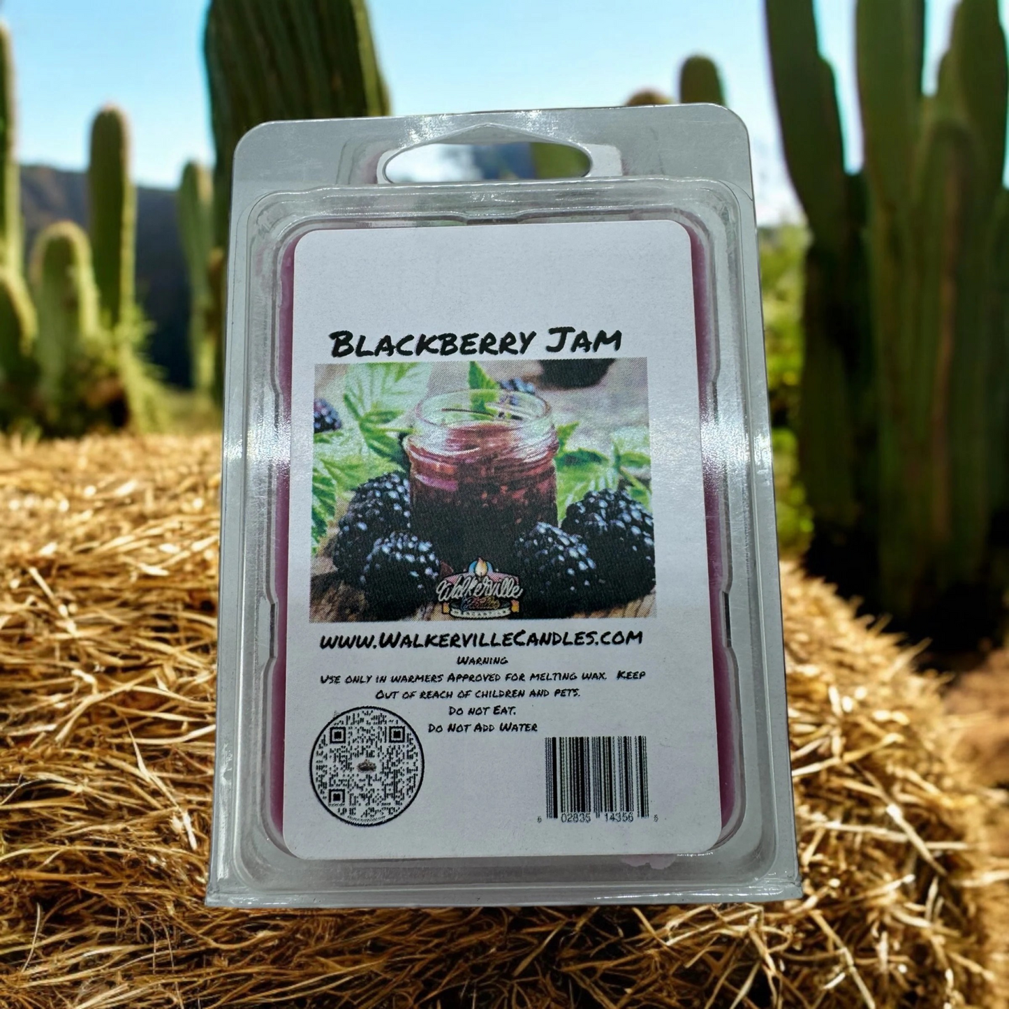 Blackberry Jam Scented Handmade, Eco-friendly Wax Melt