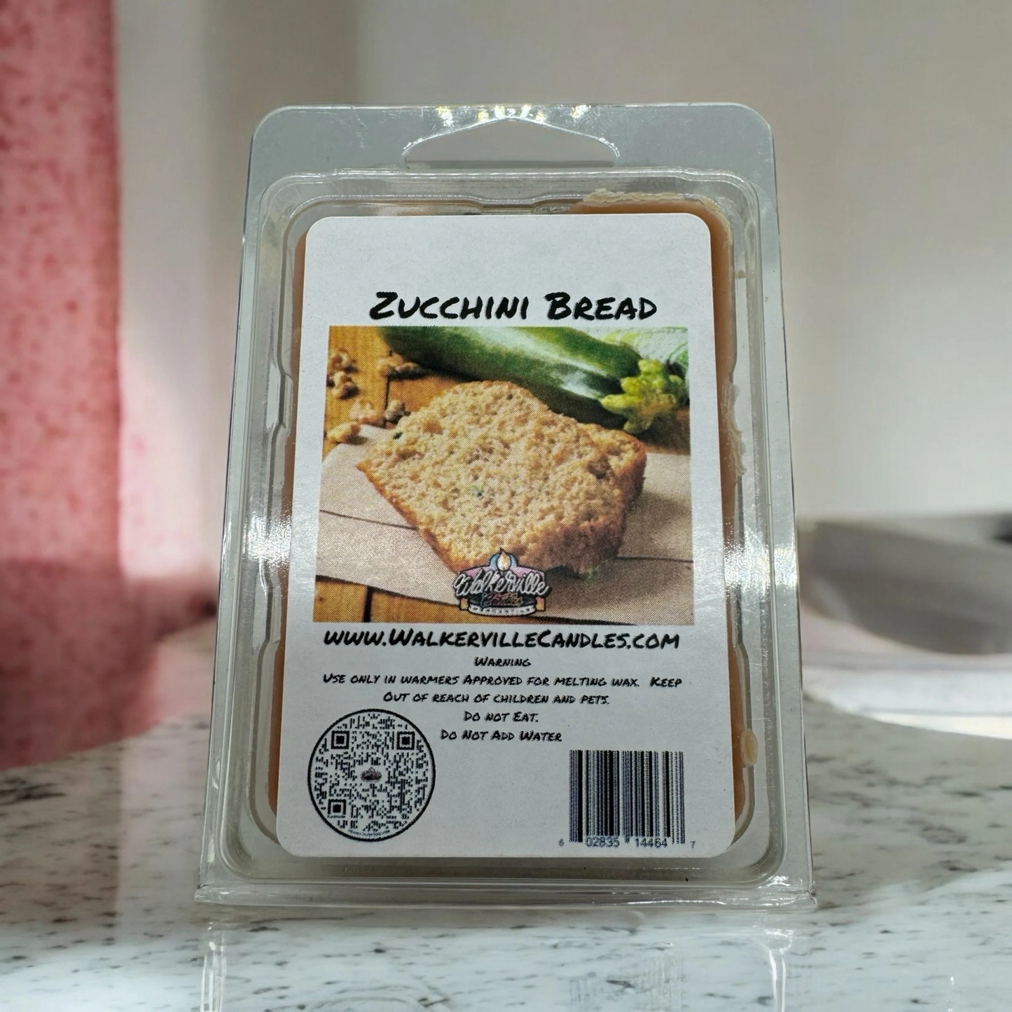 Zucchini Bread Scented Handmade, Eco-friendly Wax Melt