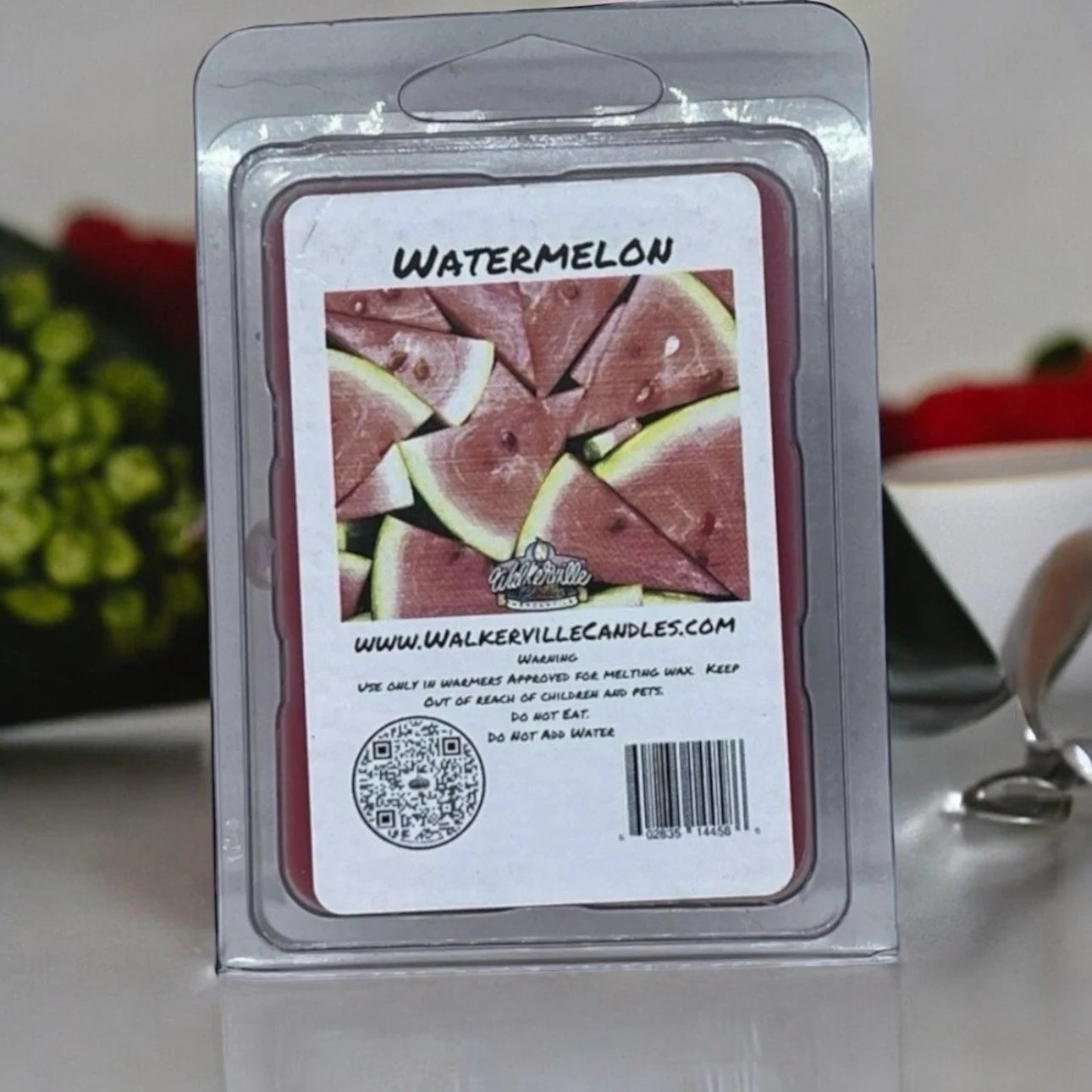 Watermelon Scented Handmade, Eco-friendly Wax Melt