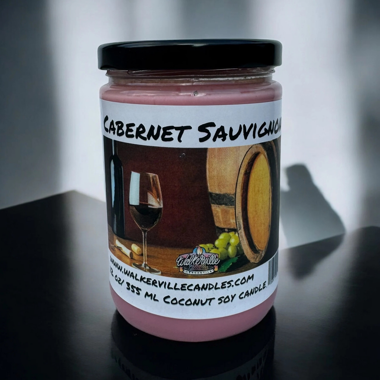 Cabernet Sauvignon Coconut Soy Eco-friendly 12 oz Candle