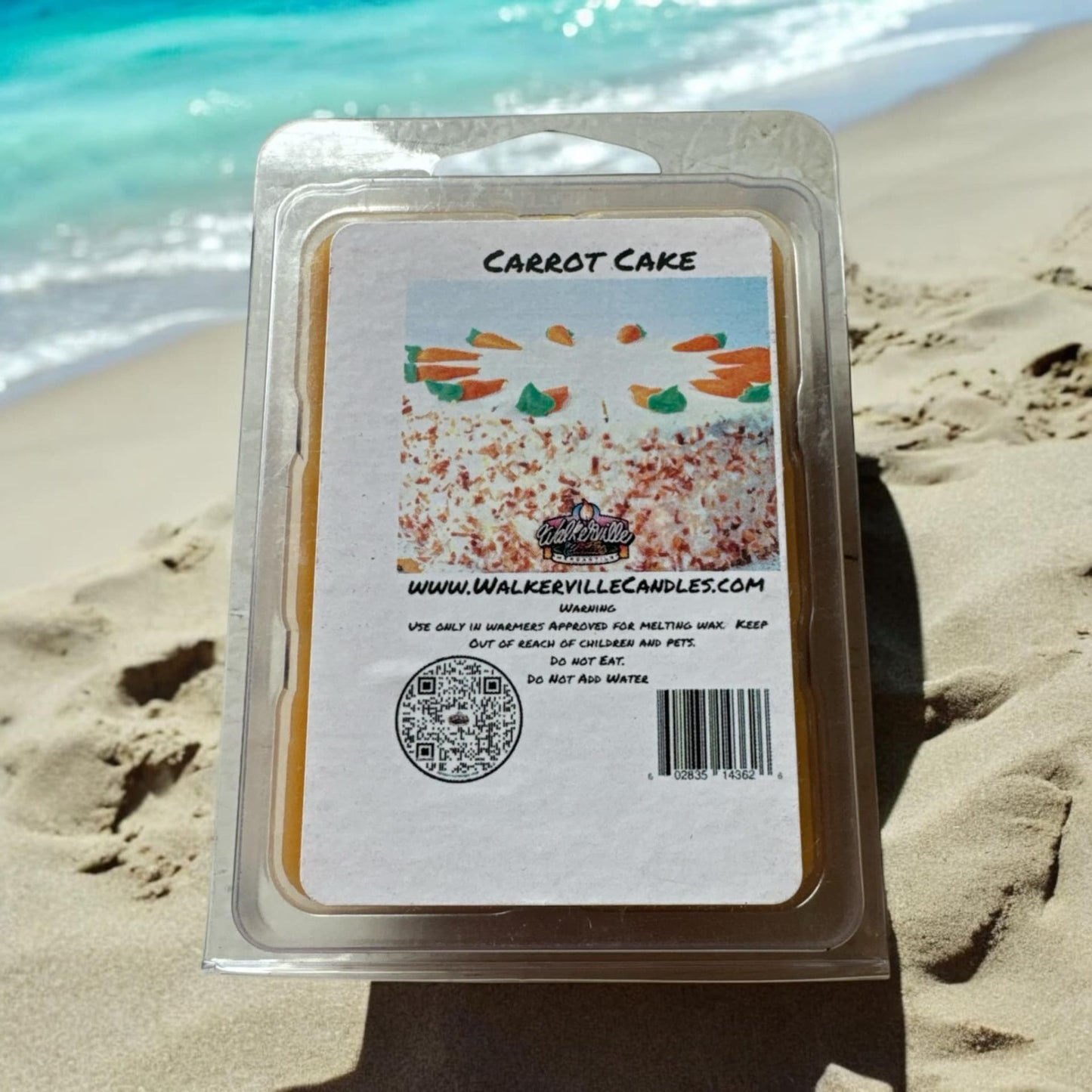Carrot Cake Scented Handmade, Eco-friendly Wax Melt