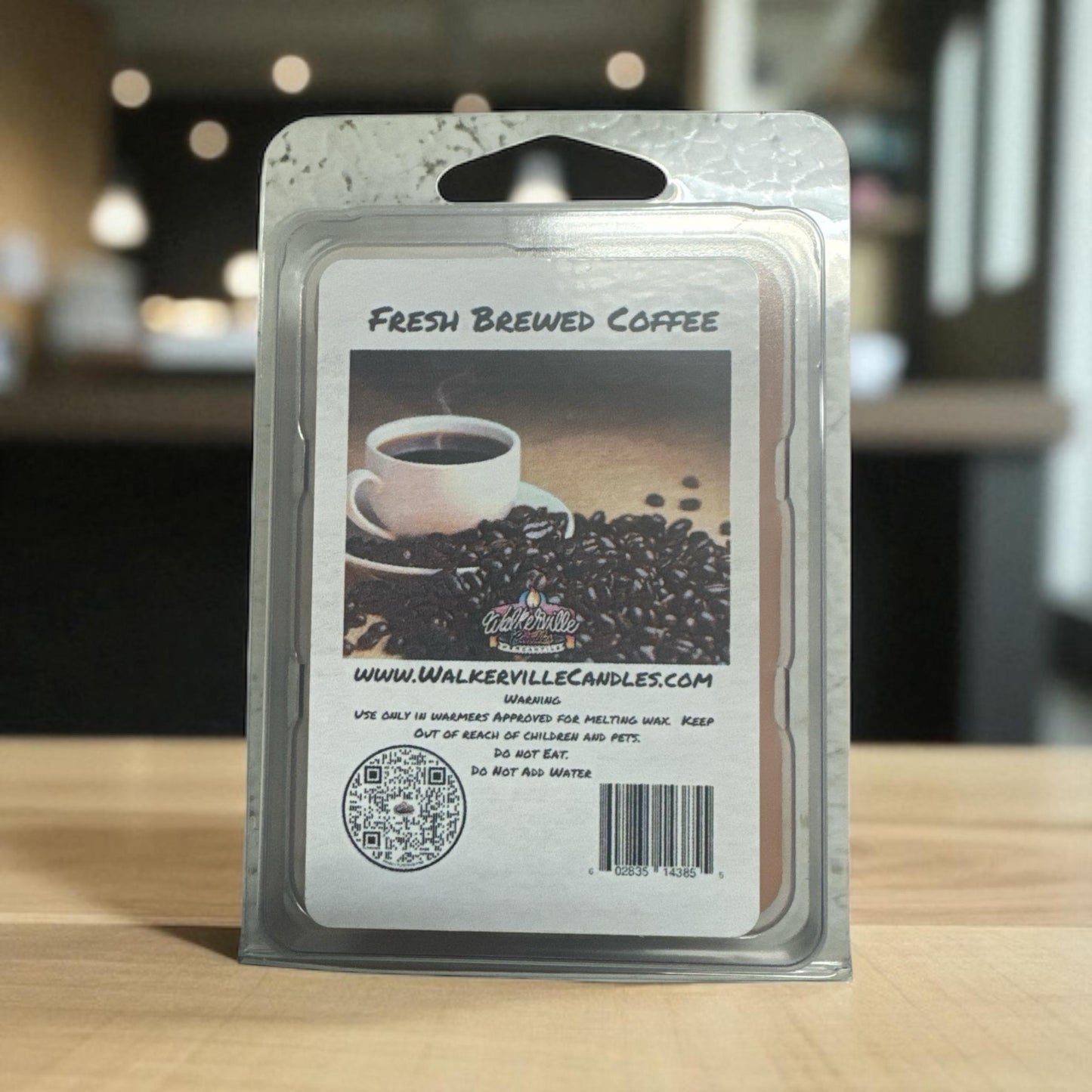 Fresh Brewed Coffee Vegan Soy wax, Hand-poured, Eco-friendly Bakery Food Drink Wax Melt
