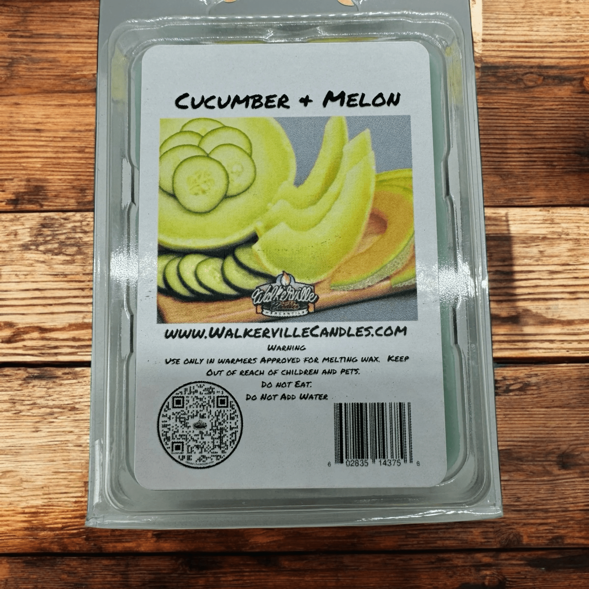 Cucumber & Melon Wax Melt - Walkerville Candles
