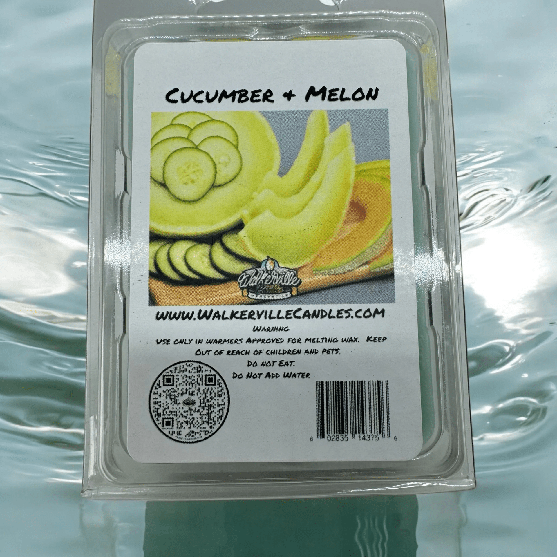 Cucumber & Melon Wax Melt - Walkerville Candles