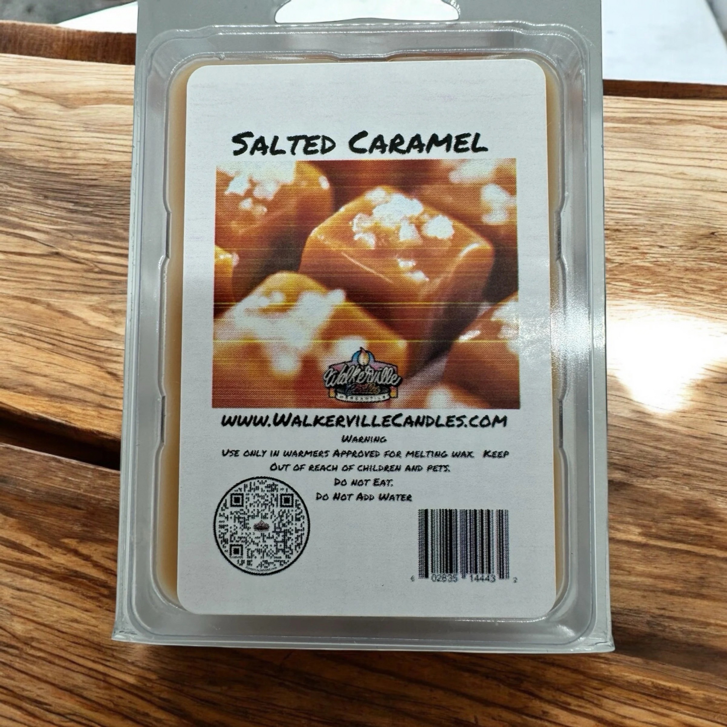 Salted Caramel Scented Handmade, Eco-friendly Wax Melt