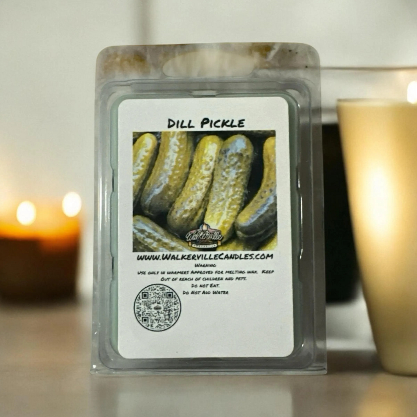 Dill Pickle Scented Handmade, Eco-friendly Wax Melt