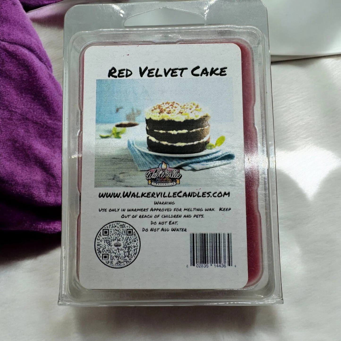 Red Velvet Cake Scented Handmade, Eco-friendly Wax Melt