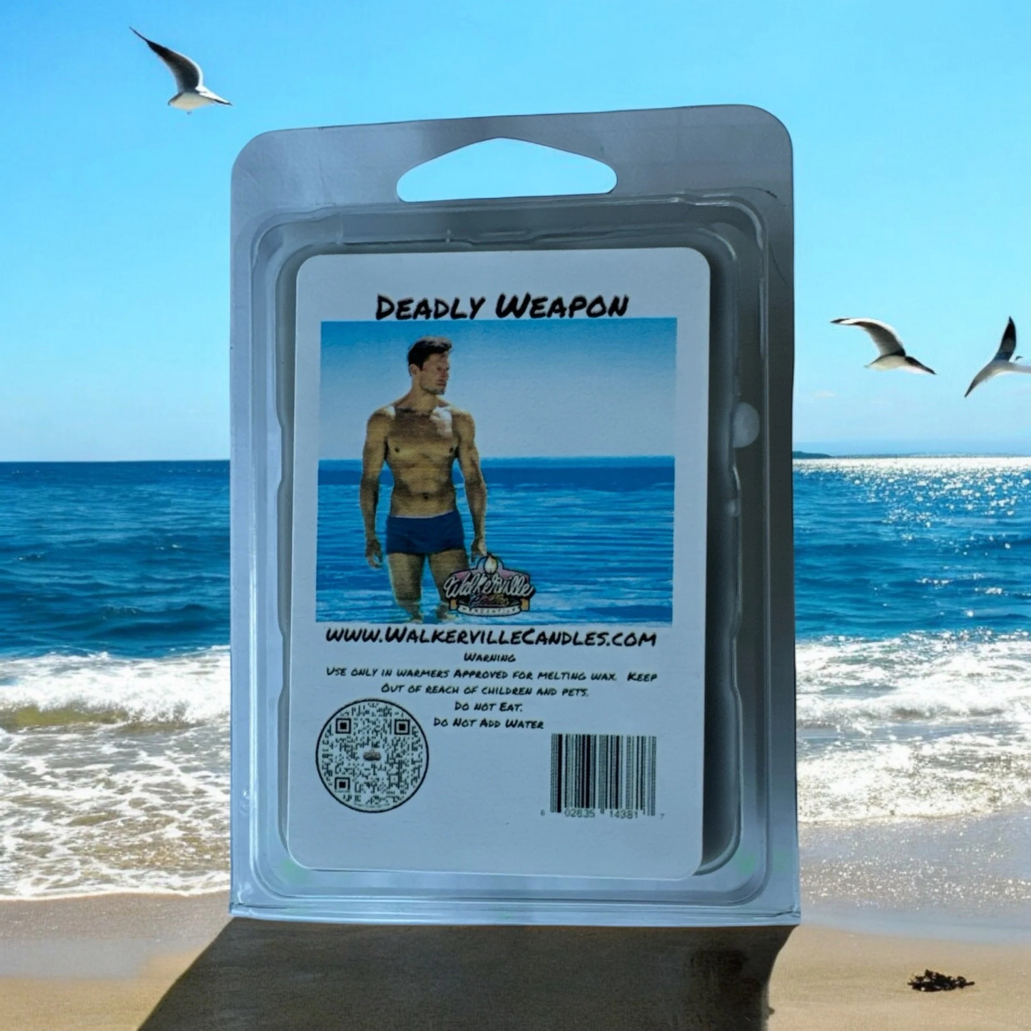 Deadly Weapon Scented Handmade, Eco-friendly Wax Melt