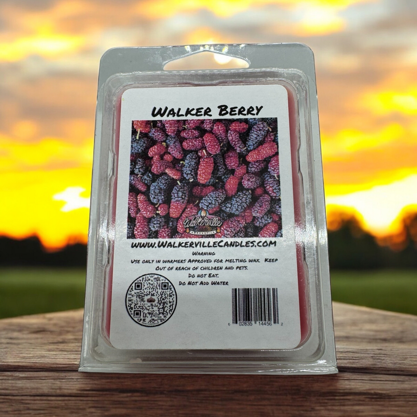 Walker Berry Scented Handmade, Eco-friendly Wax Melt