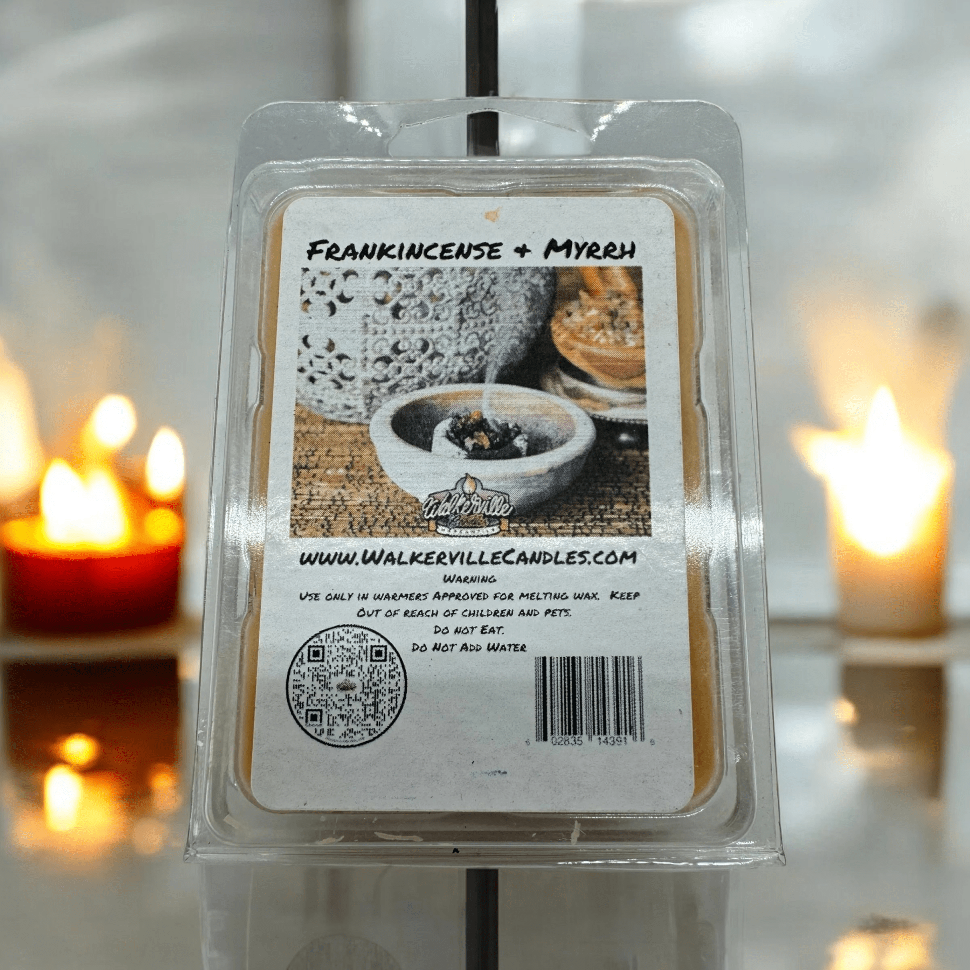 Frankincense & Myrrh Wax Melt - Walkerville Candles
