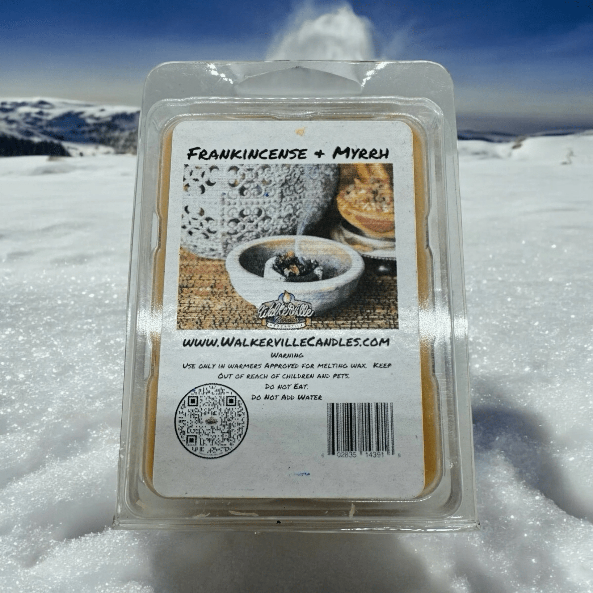 Frankincense & Myrrh Wax Melt - Walkerville Candles