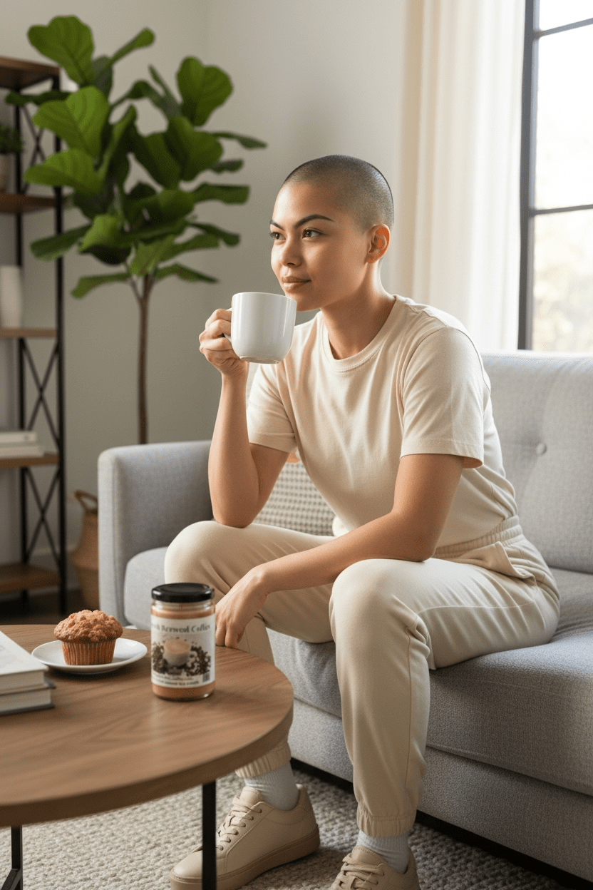 Fresh Brewed Coffee Coconut Soy 12.5 oz/ 375 ml Candle Wood Wick - Walkerville Candles