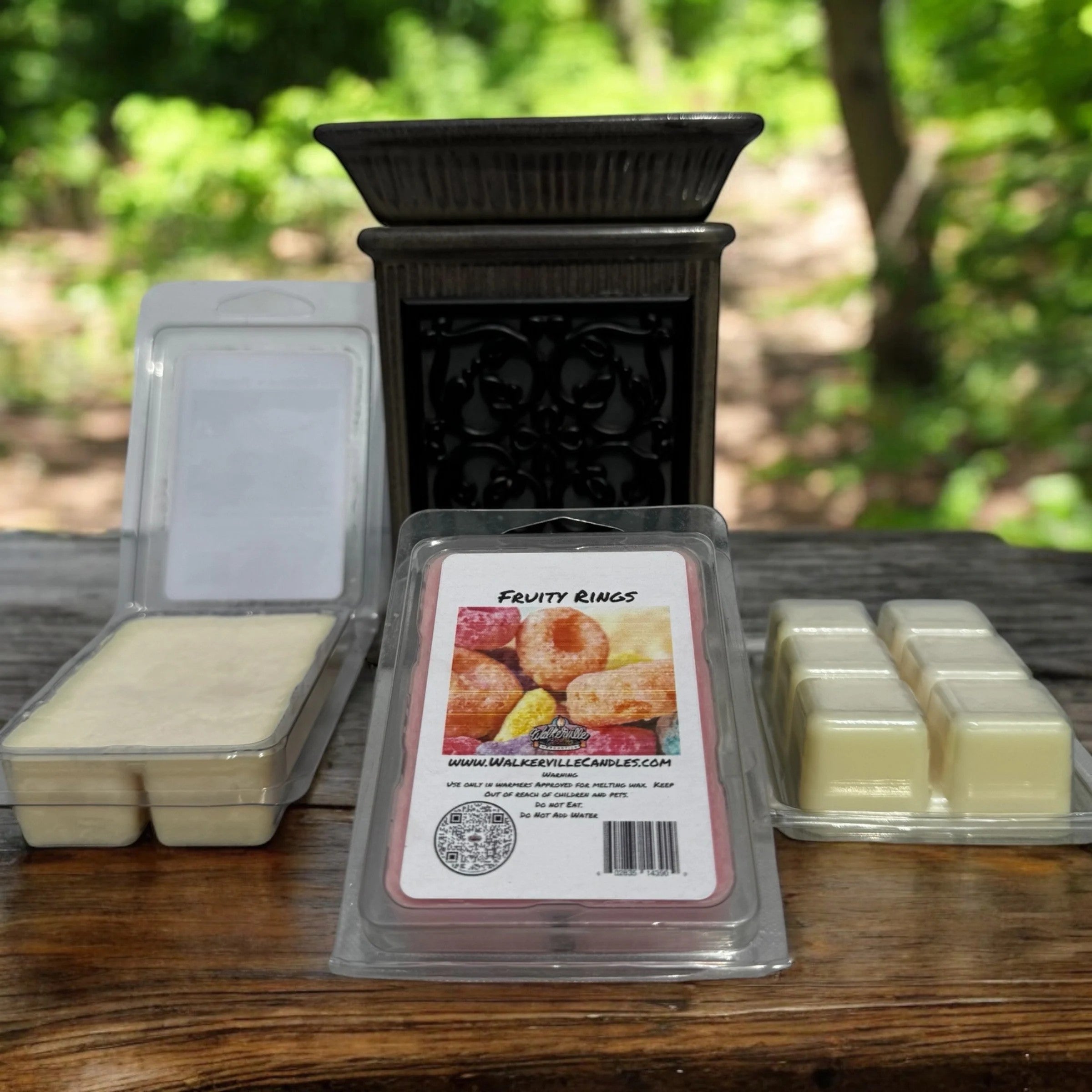 Fruity Rings Vegan Soy wax, Hand-poured, Eco-friendly Fruity Bakery Food Drink Wax Melt