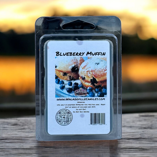 Blueberry Muffin Vegan Soy wax, Hand-poured, Eco-friendly Bakery Food Drink Wax Melt