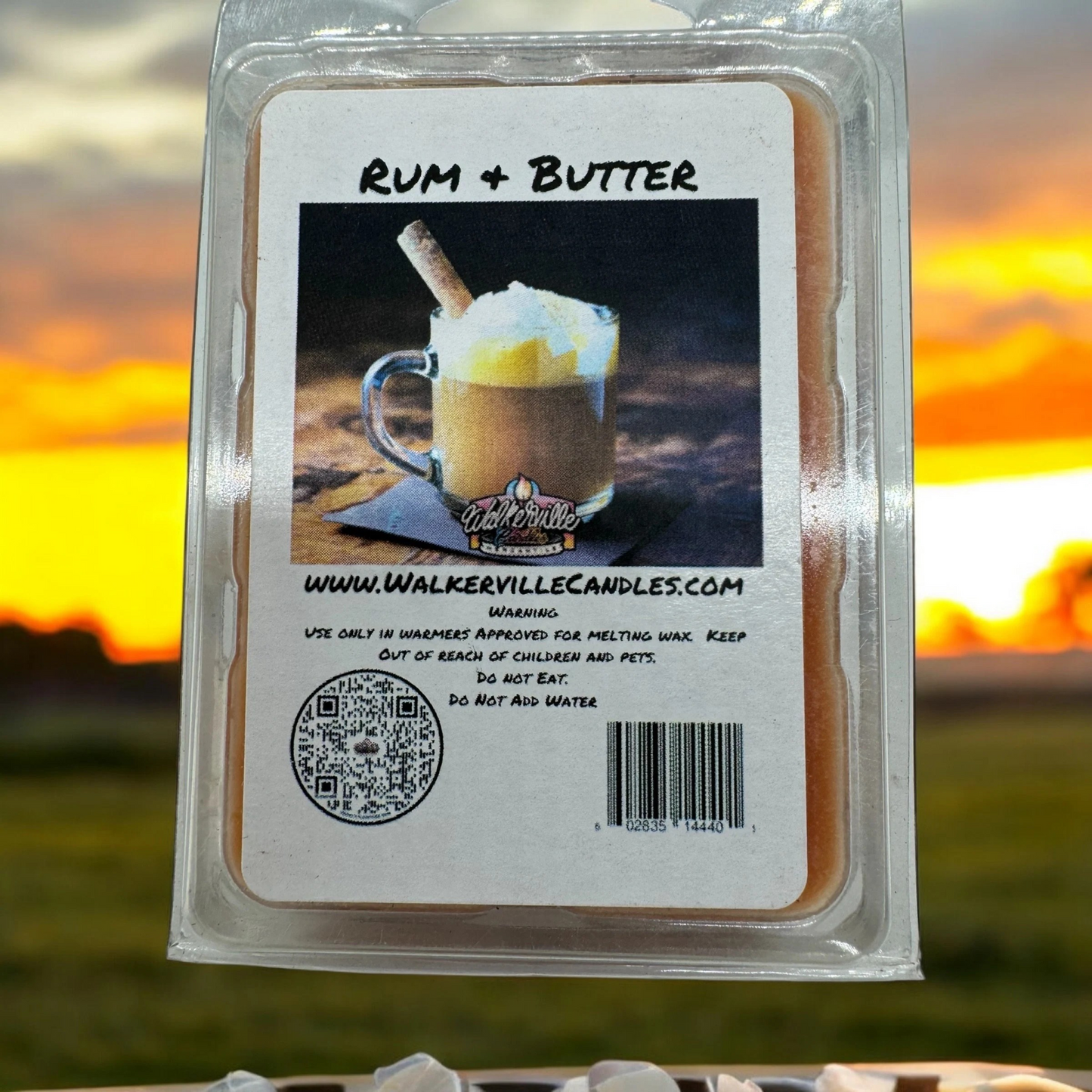 Rum & Butter 100% Coconut Soy Eco-friendly Wax Melt