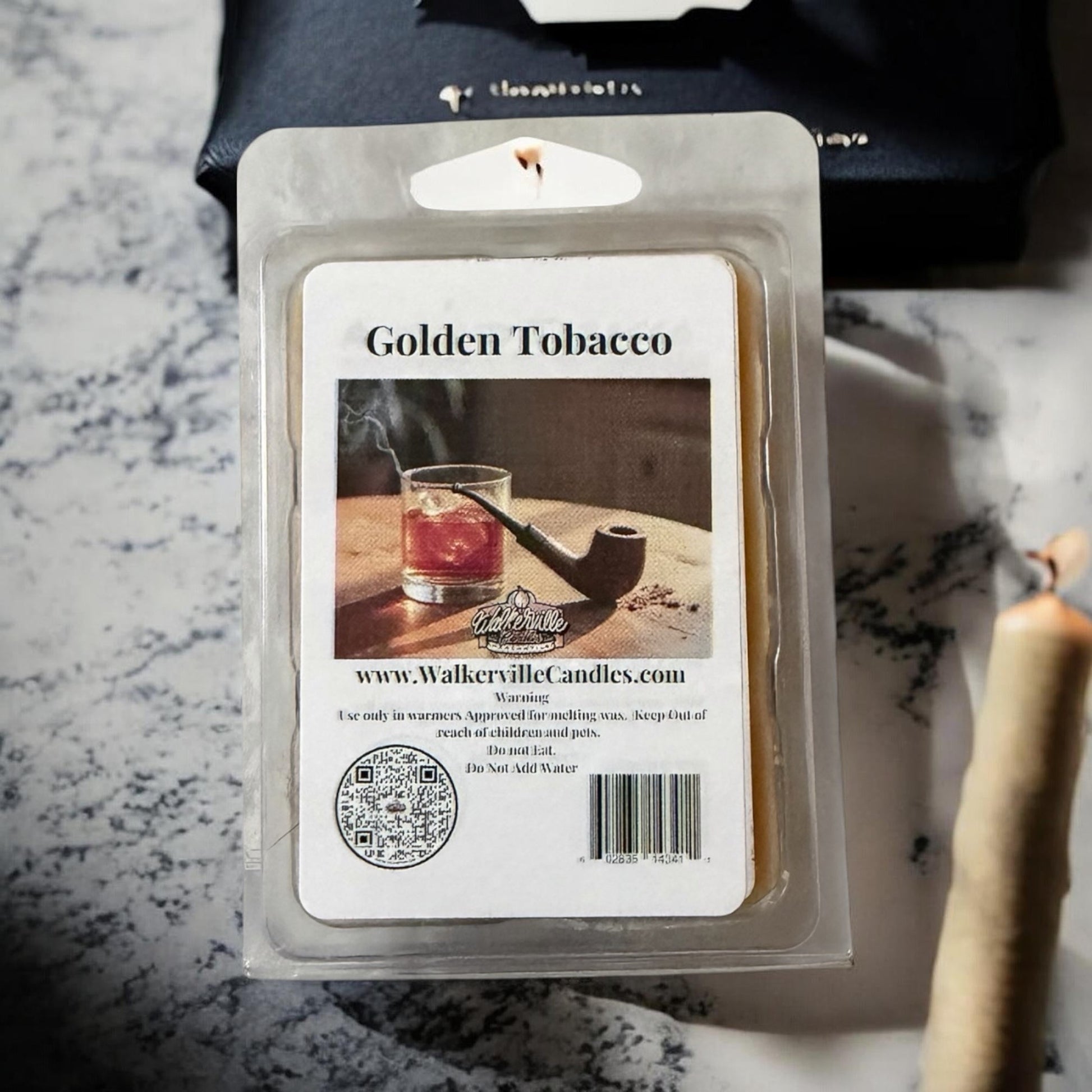 Golden Tobacco Wax Melt - Walkerville Candles