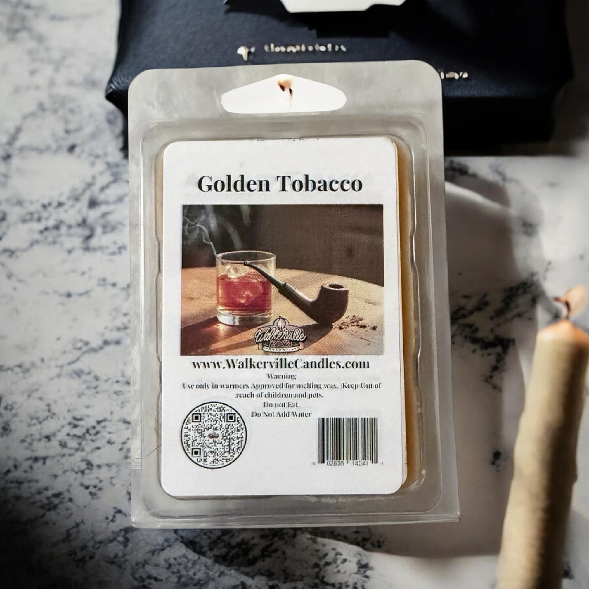 Golden Tobacco Wax Melt - Walkerville Candles