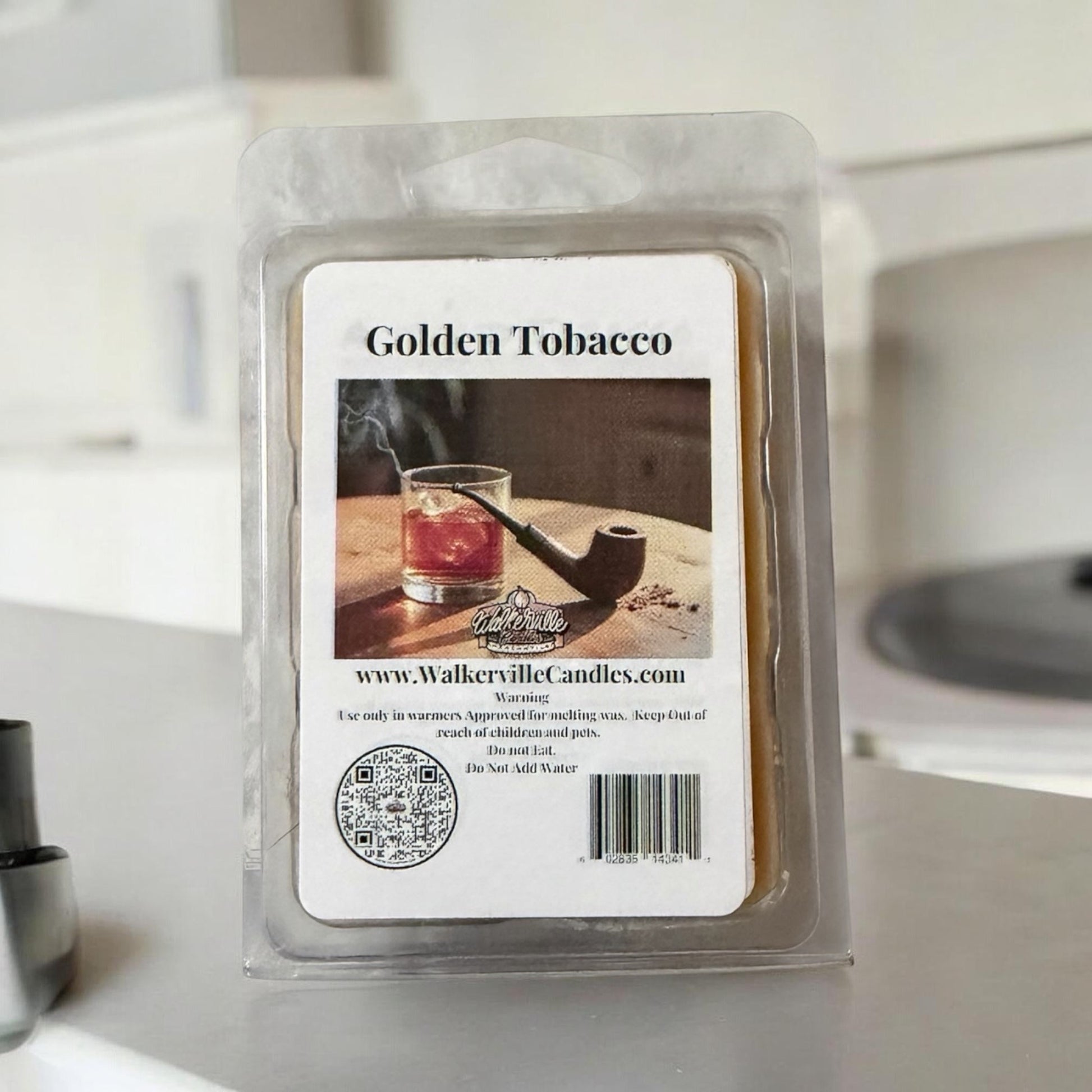 Golden Tobacco Wax Melt - Walkerville Candles