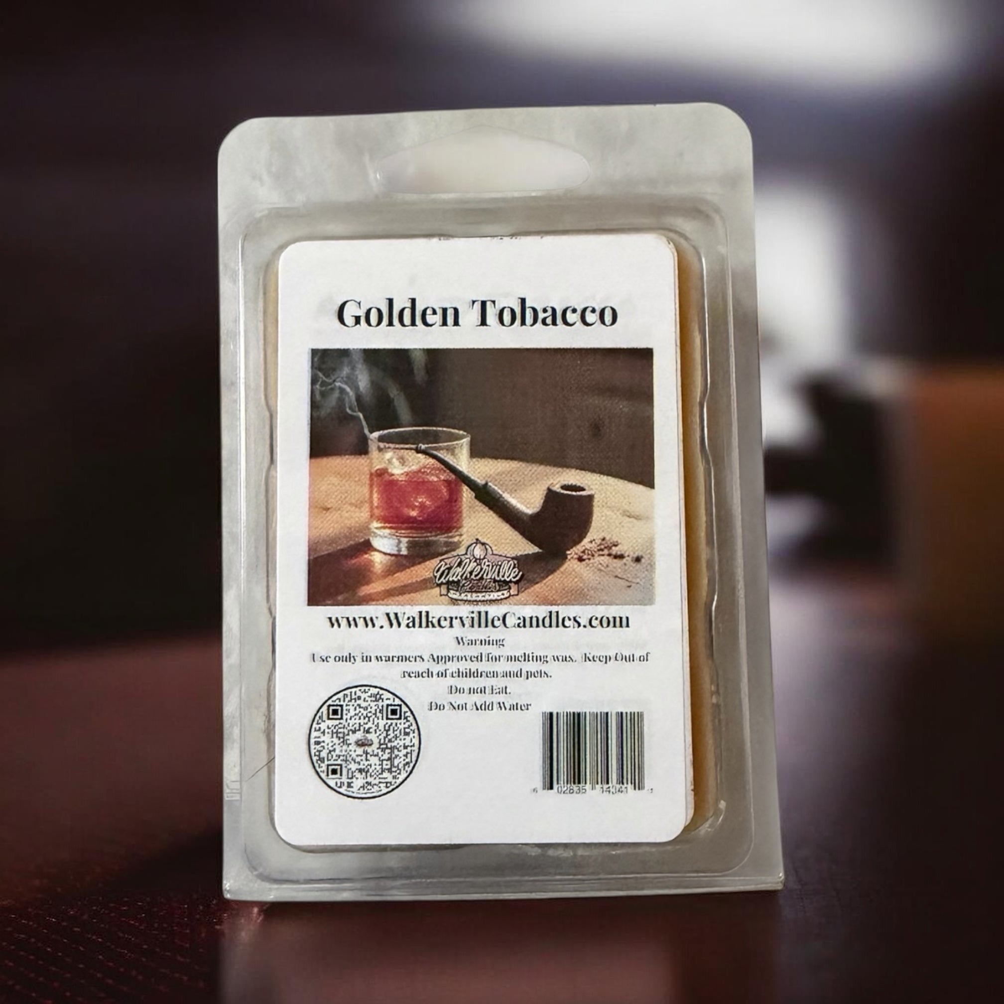 Golden Tobacco Wax Melt - Walkerville Candles