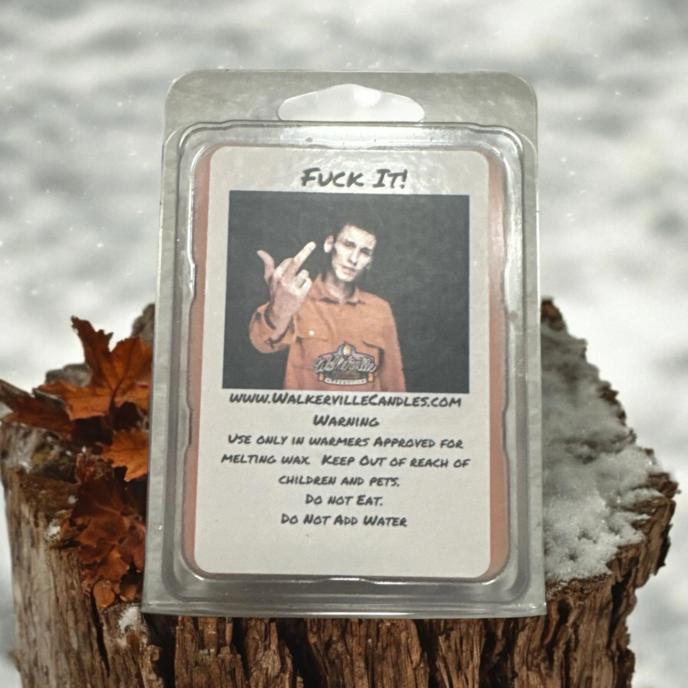 Fuck It! Vegan Soy wax, Hand-poured, Eco-friendly Fruity Floral Woodsy Clean Wax Melt