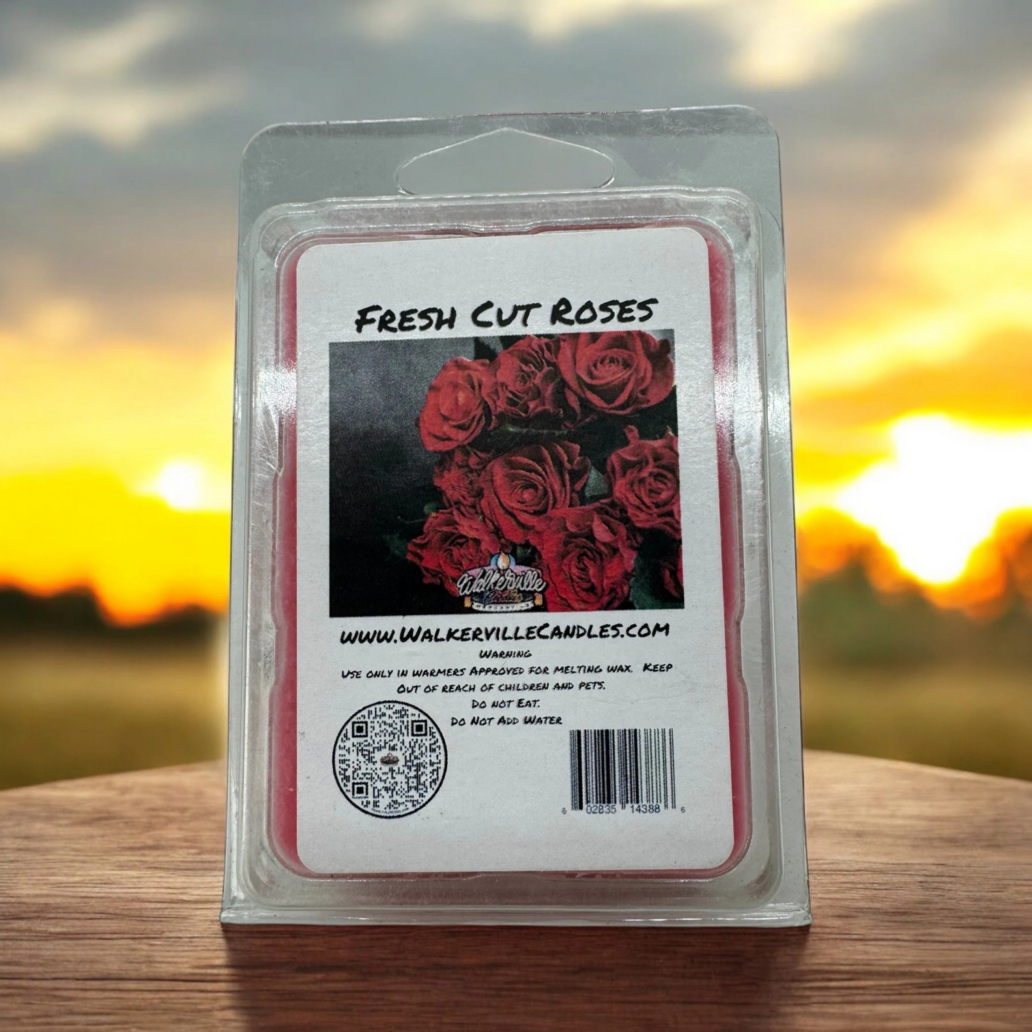 Fresh Cut Roses Scented Handmade, Eco-friendly Wax Melt