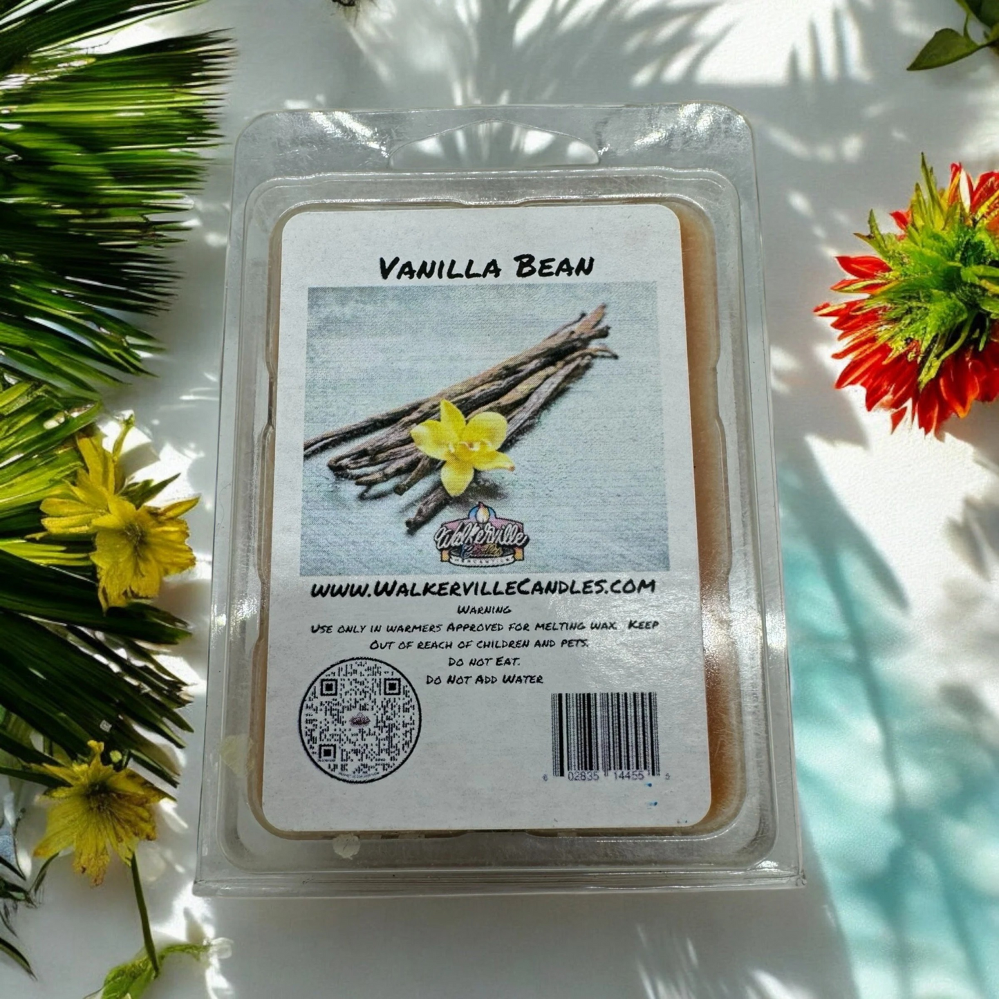 Vanilla Bean Scented Handmade, Eco-friendly Wax Melt