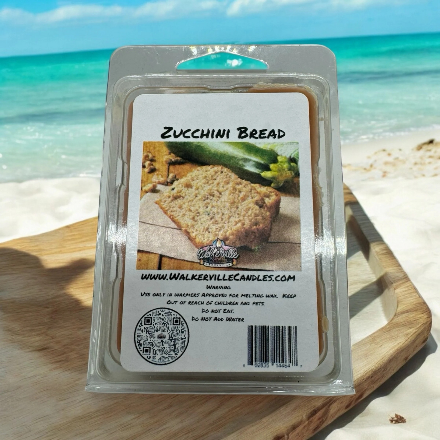 Zucchini Bread Scented Handmade, Eco-friendly Wax Melt