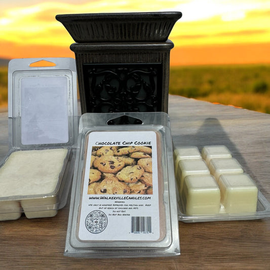 Chocolate Chip Vegan Soy wax, Hand-poured, Eco-friendly Bakery Food Drink Wax Melt