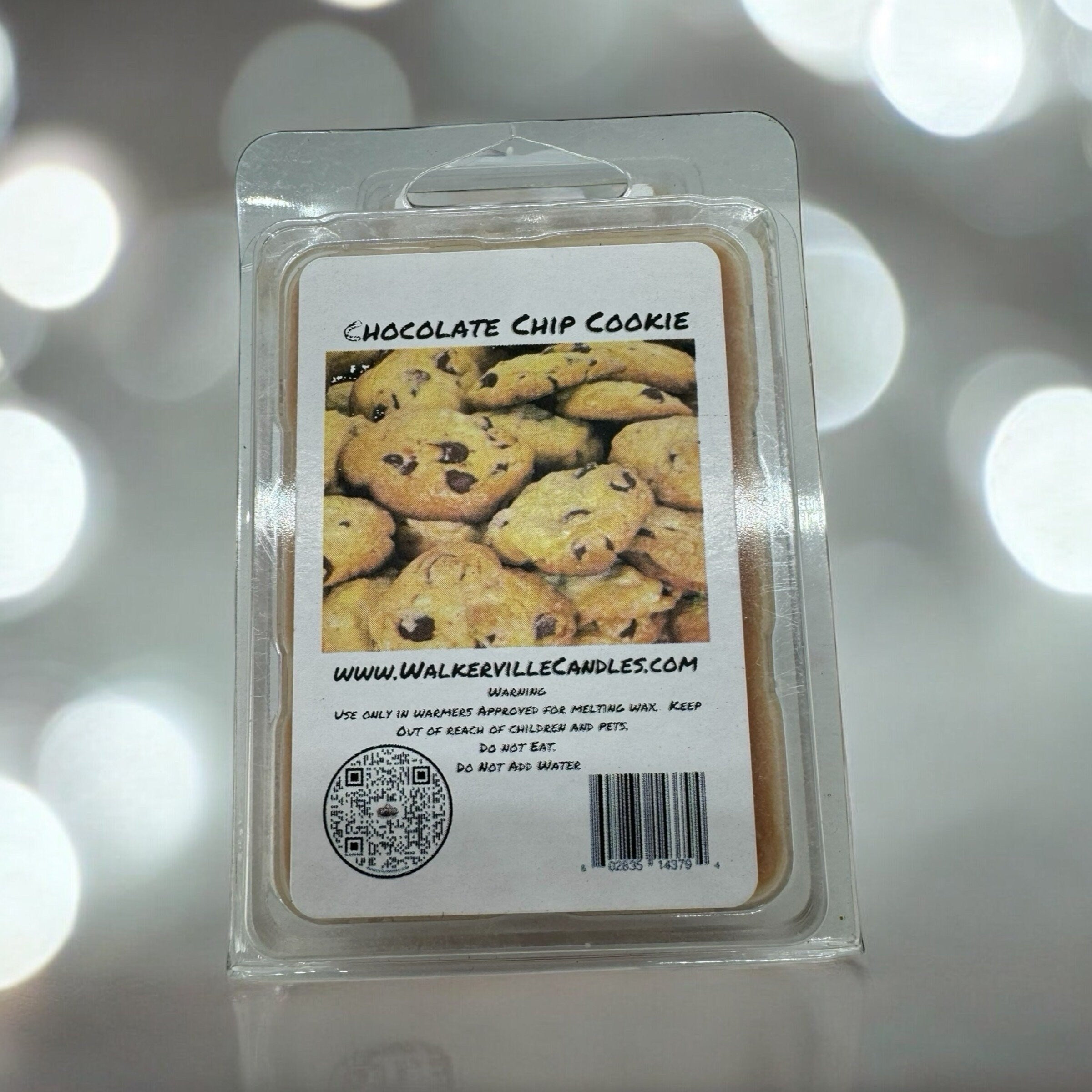 Chocolate Chip Vegan Soy wax, Hand-poured, Eco-friendly Bakery Food Drink Wax Melt