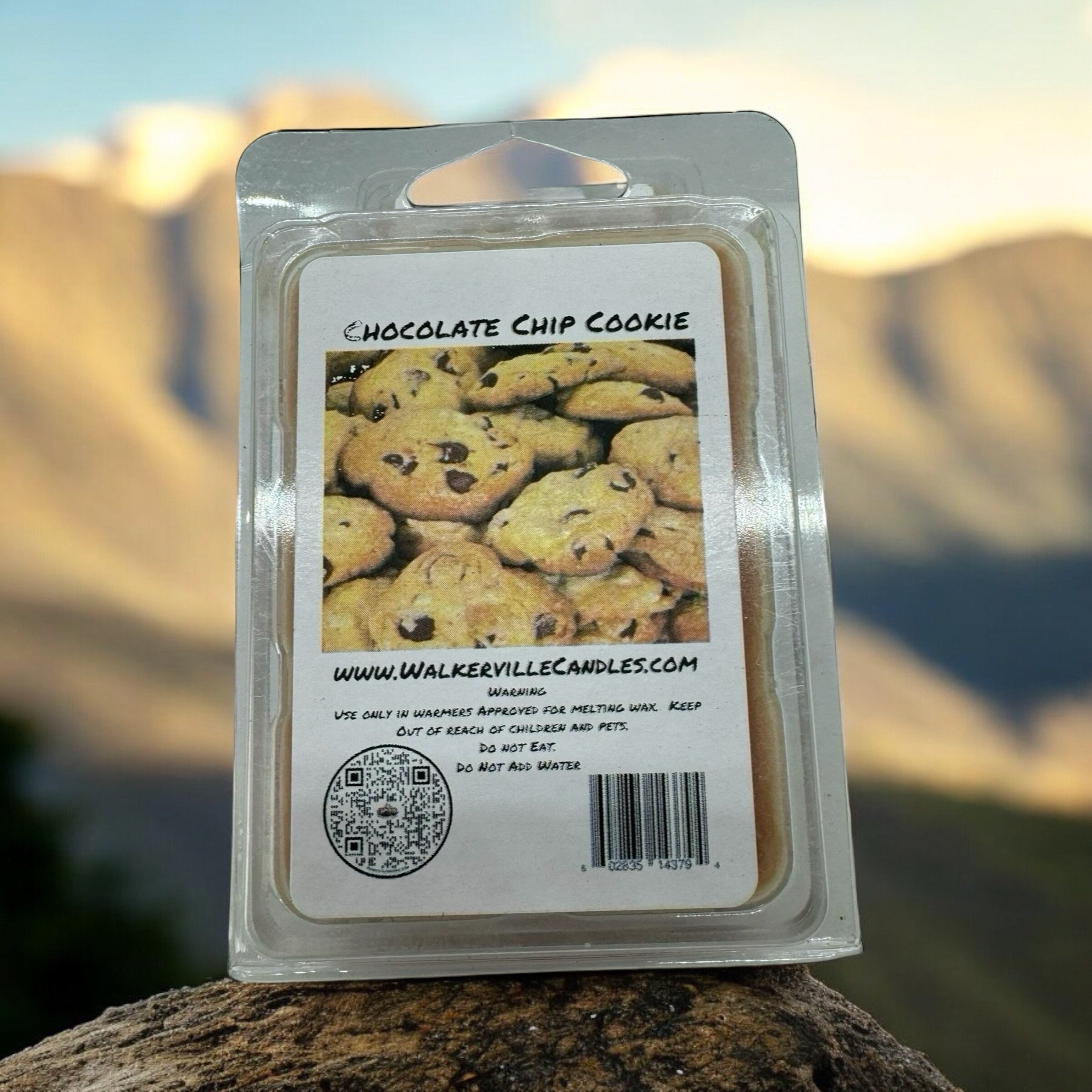 Chocolate Chip Vegan Soy wax, Hand-poured, Eco-friendly Bakery Food Drink Wax Melt