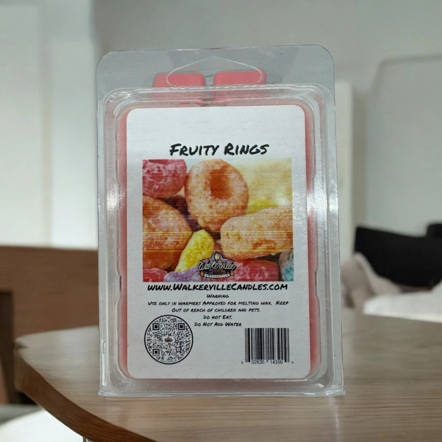 Fruity Rings Scented Handmade, Eco-friendly Wax Melt