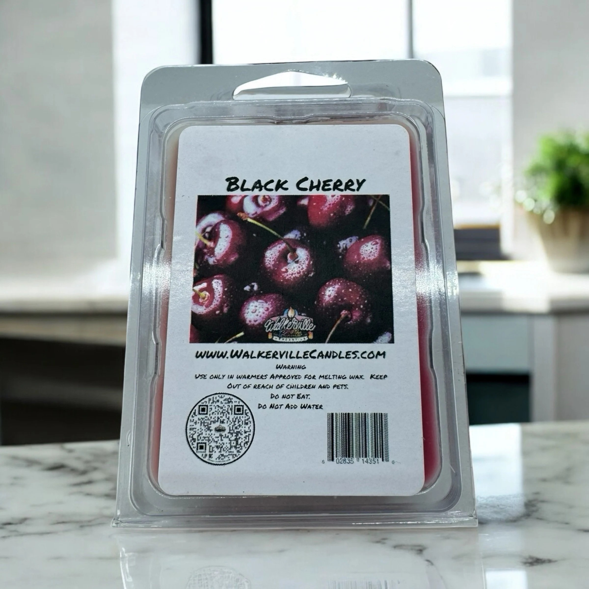 Black Cherry Vegan Soy wax, Hand-poured, Eco-friendly Fruity Wax Melt