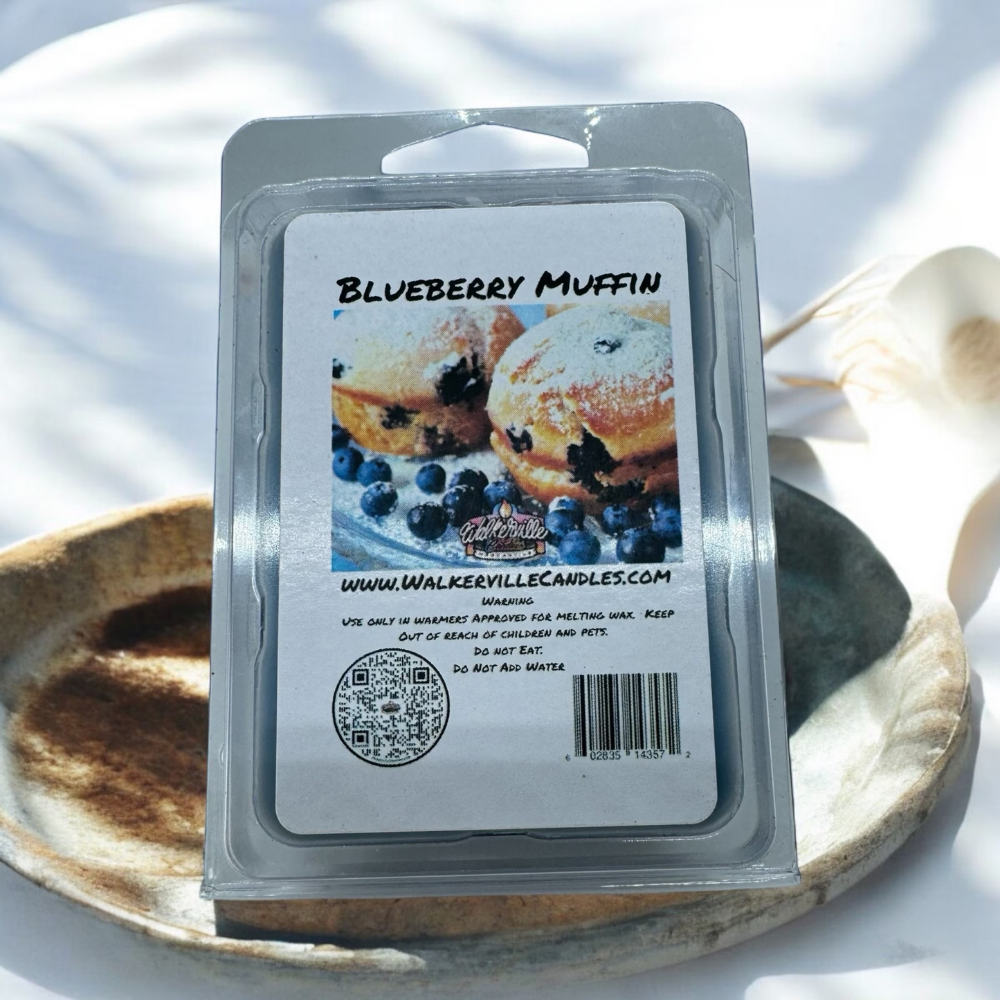 Blueberry Muffin Scented Handmade, Eco-friendly Wax Melt
