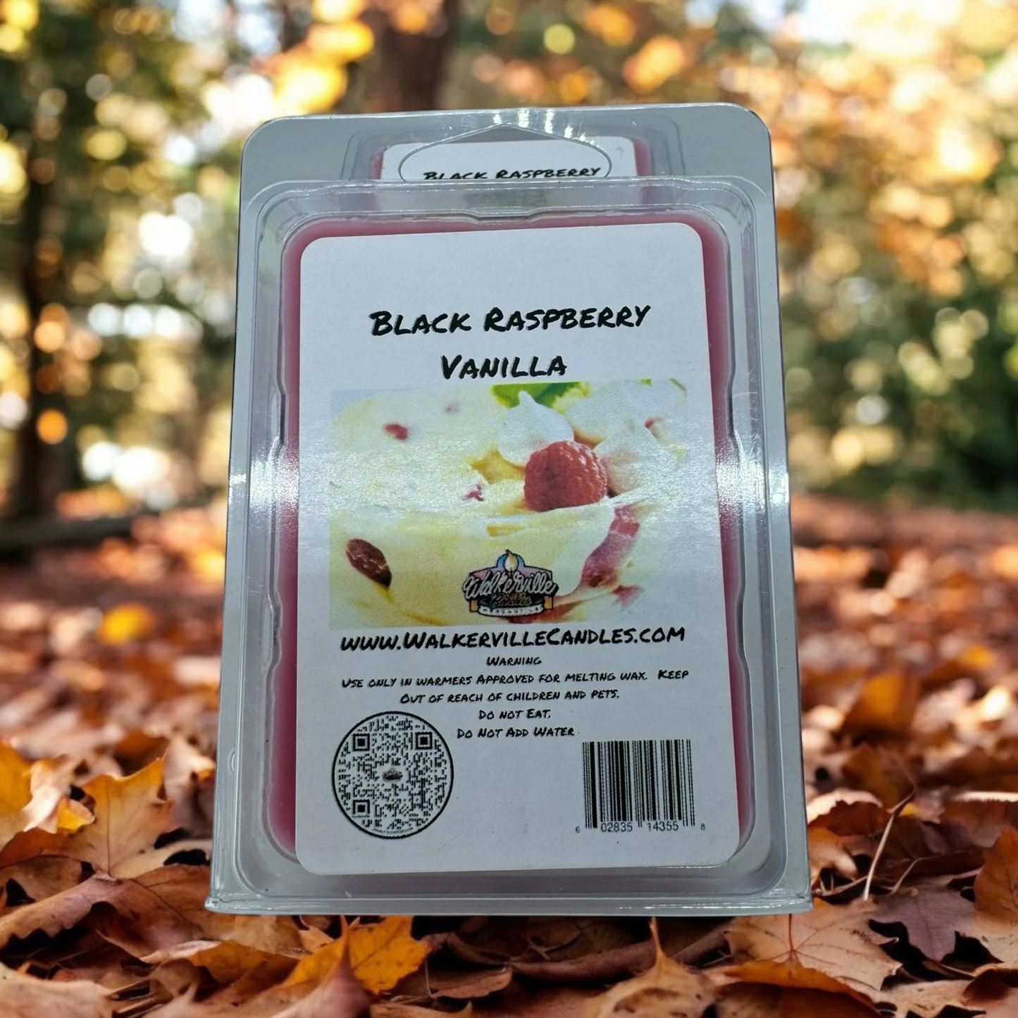 Black Raspberry Vanilla Scented Handmade, Eco-friendly Wax Melt