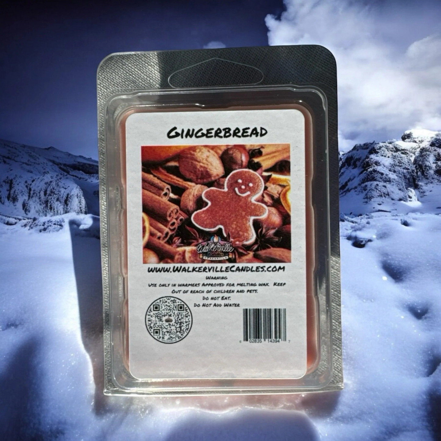 Gingerbread Scented Handmade, Eco-friendly Wax Melt