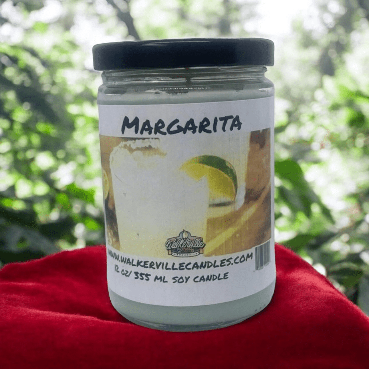 Margarita Coconut Soy 12.5 oz/ 375 ml Candle Wood Wick - Walkerville Candles