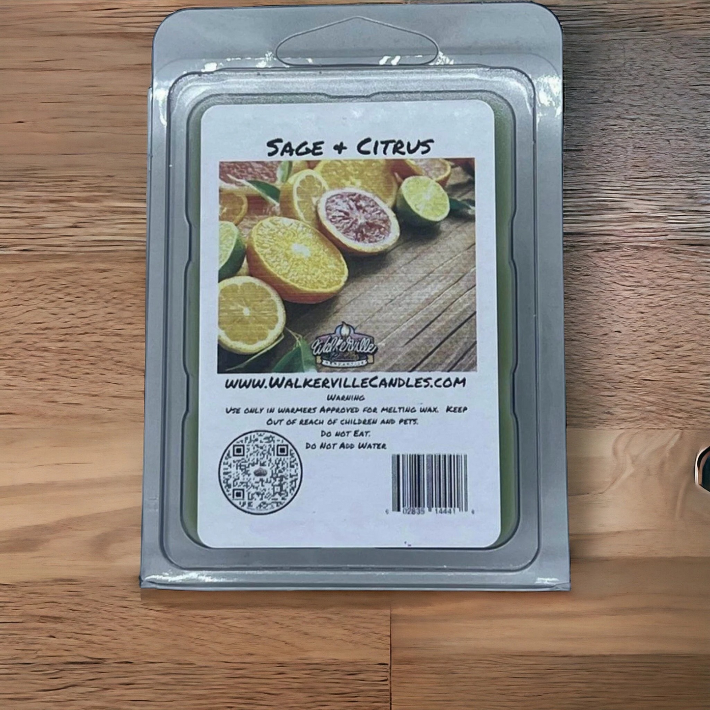 Sage & Citrus Scented Handmade, Eco-friendly Wax Melt