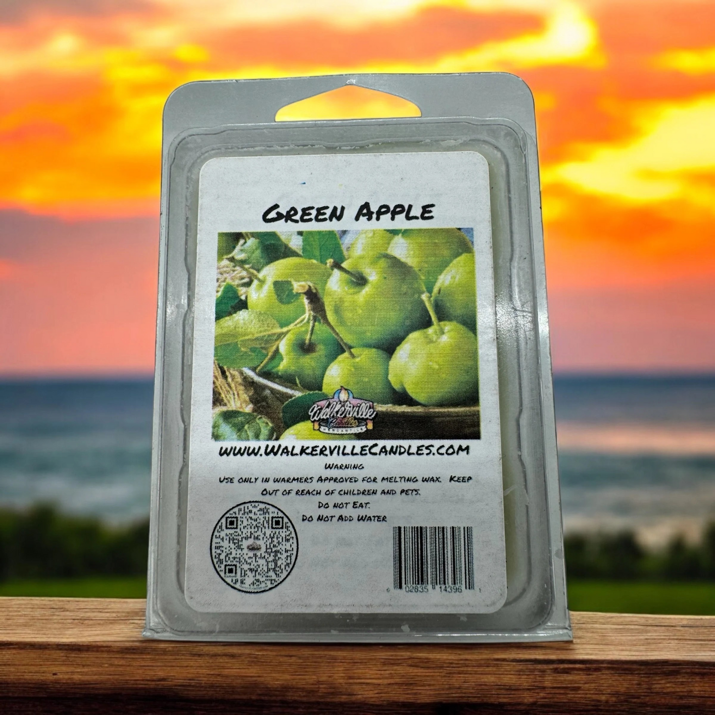 Green Apple Scented Handmade, Eco-friendly Wax Melt