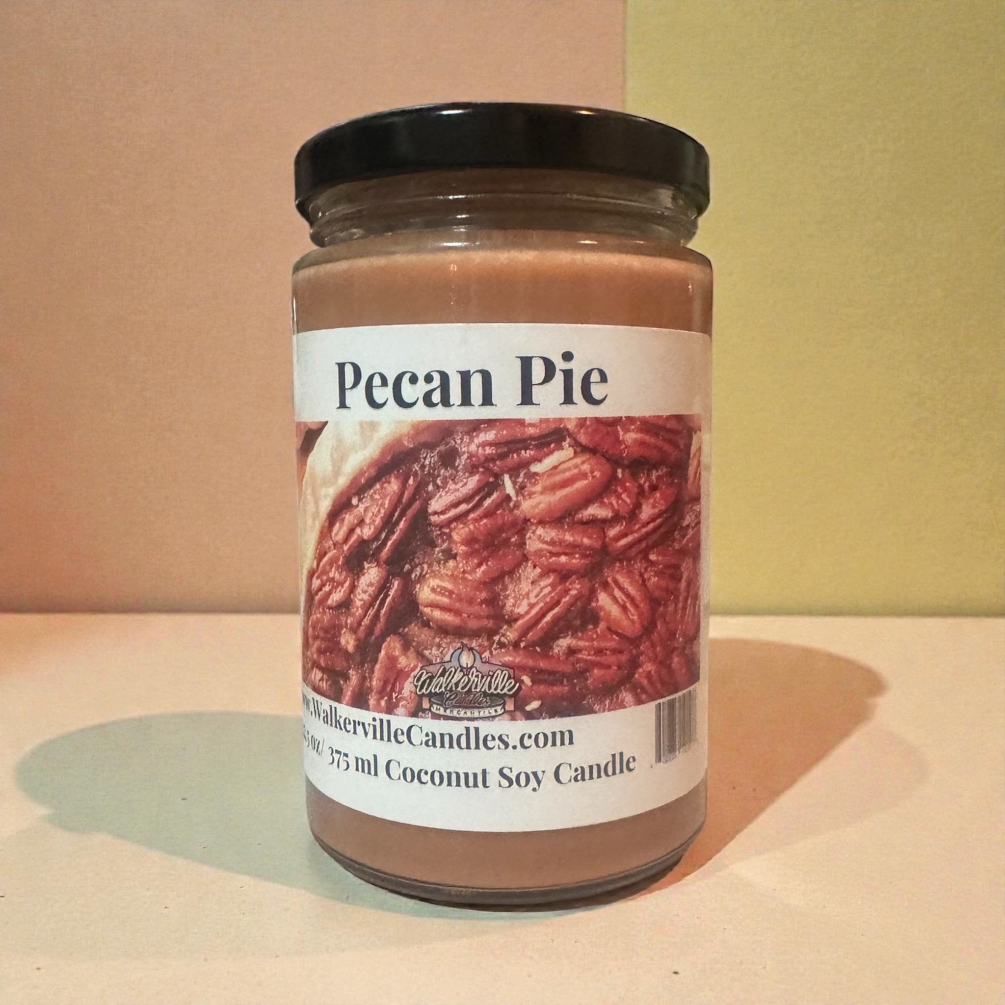 Pecan Pie Coconut Soy 12.5 oz/ 375 ml Candle Wood Wick - Walkerville Candles