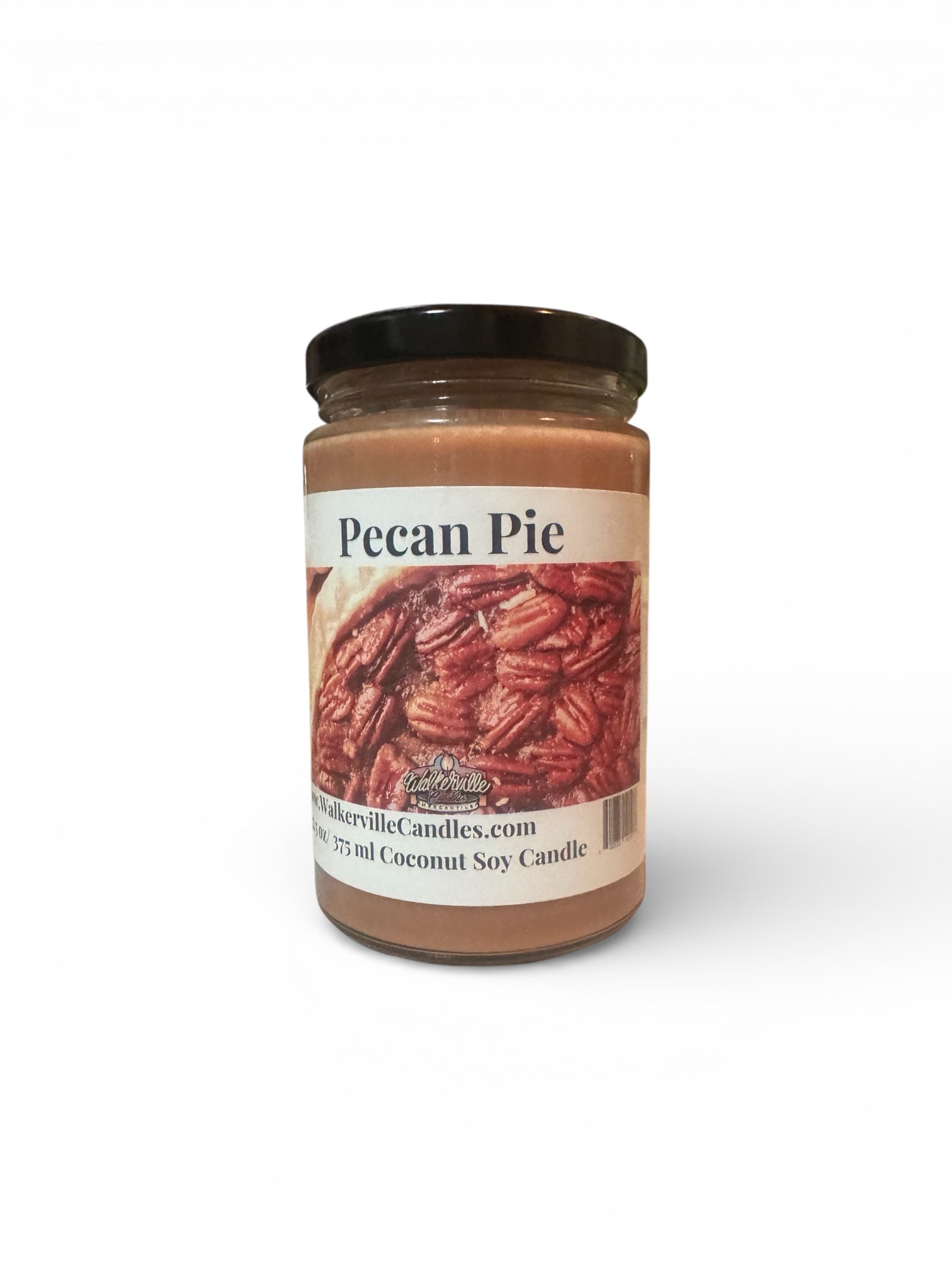 Pecan Pie Coconut Soy 12.5 oz/ 375 ml Candle Wood Wick - Walkerville Candles