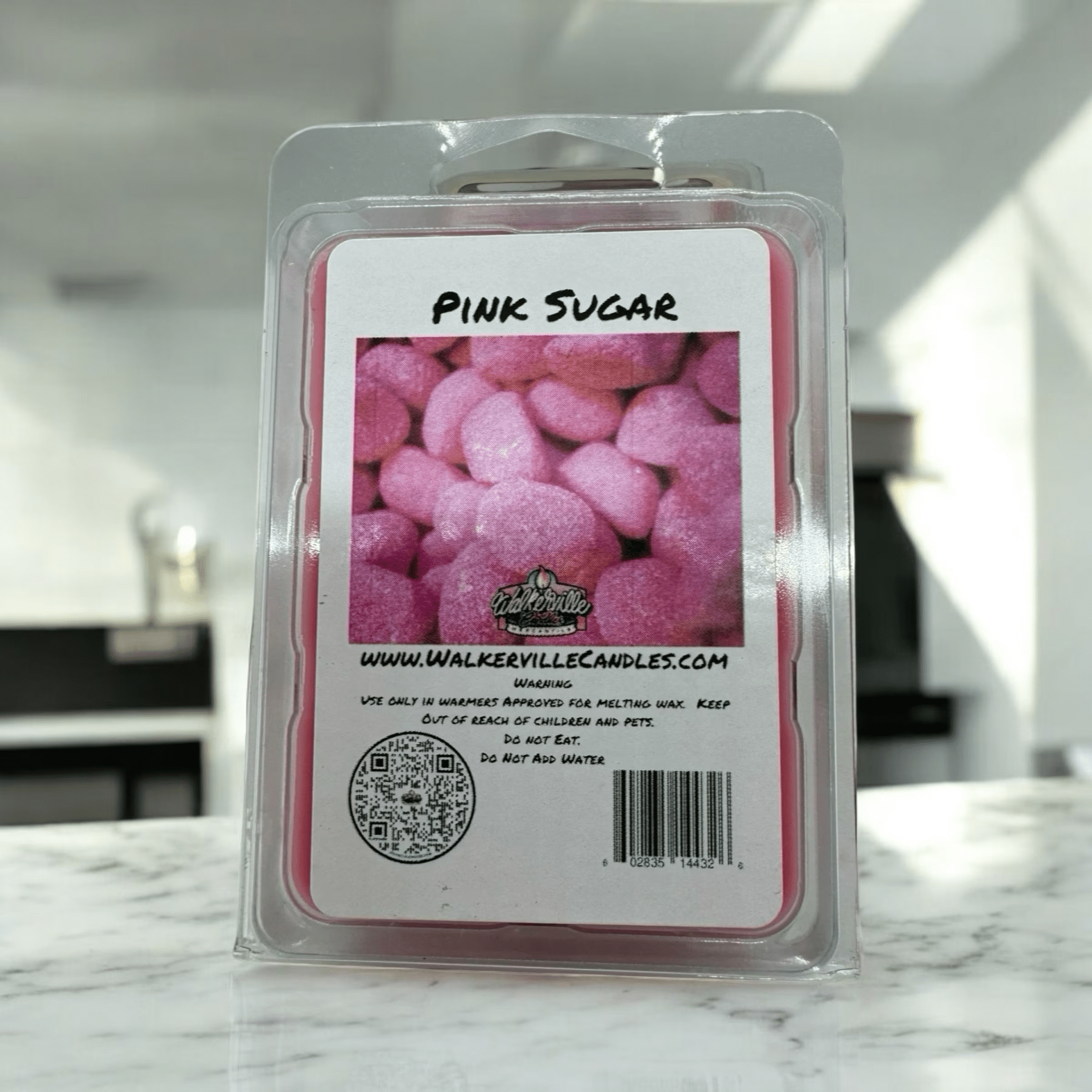 Pink Sugar Wax Melt - Walkerville Candles