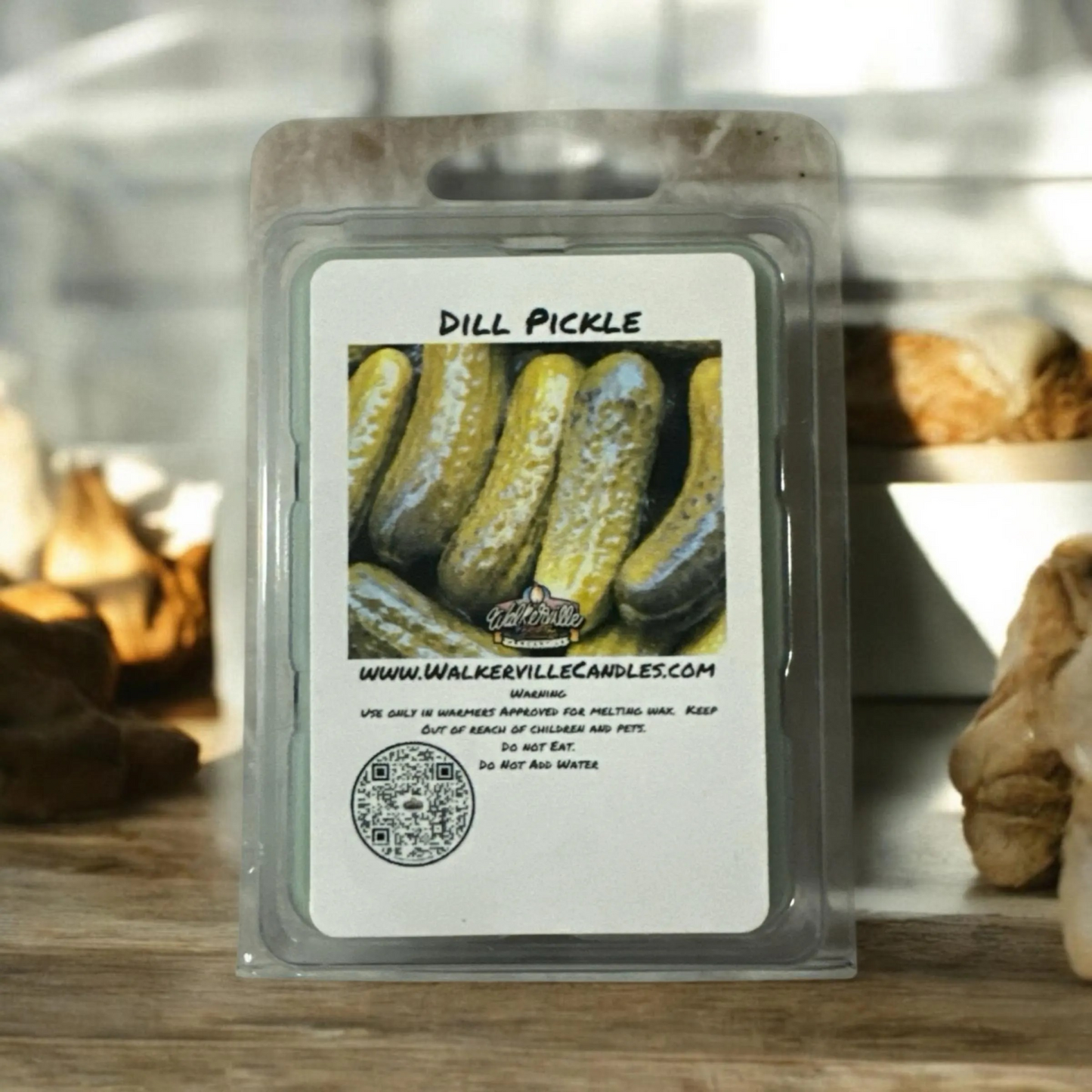 Dill Pickle Scented Handmade, Eco-friendly Wax Melt