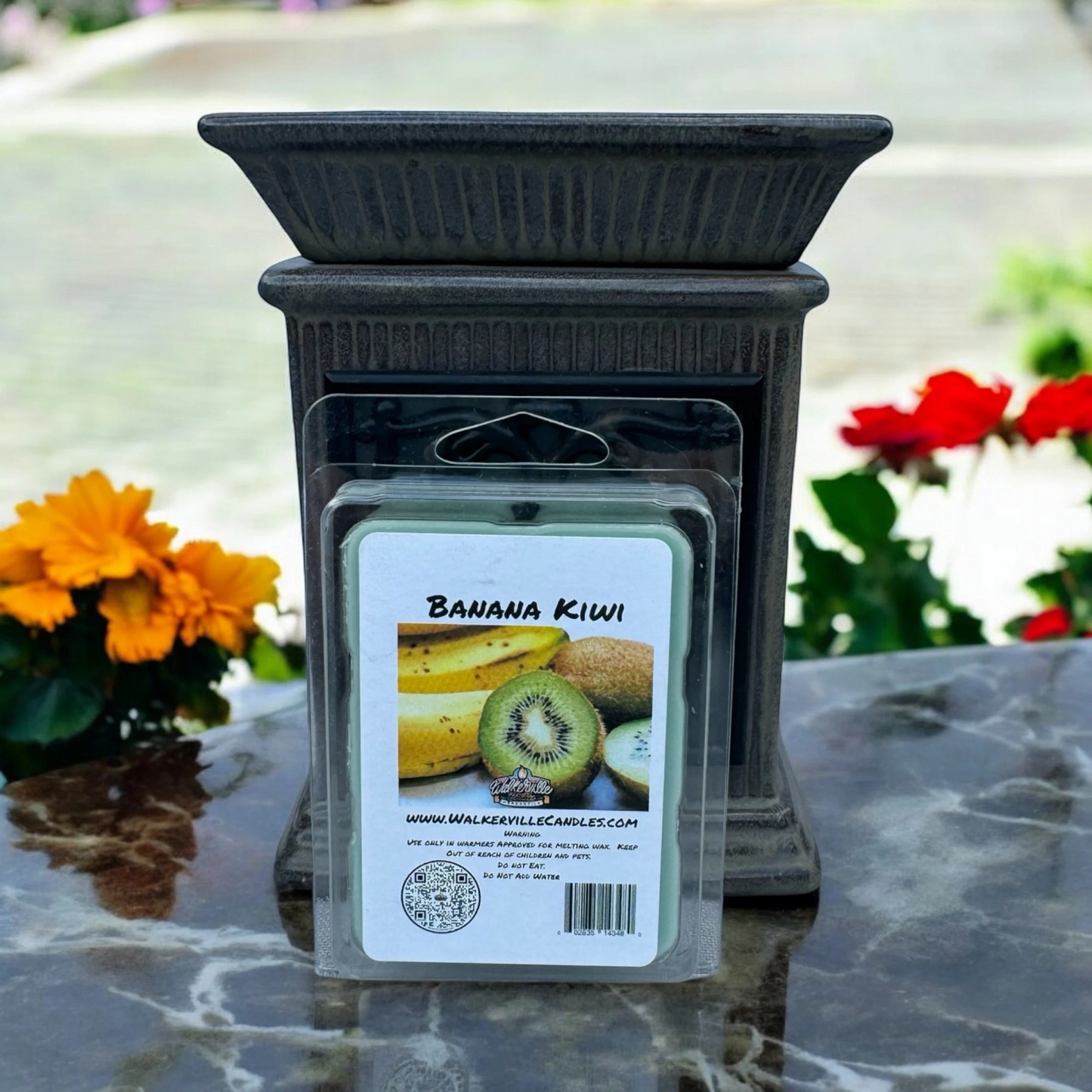 Banana Kiwi Scented Handmade, Eco-friendly Wax Melt
