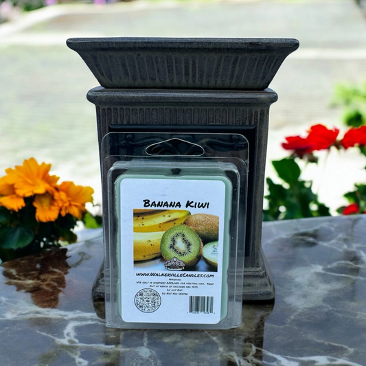 Banana Kiwi Scented Handmade, Eco-friendly Wax Melt