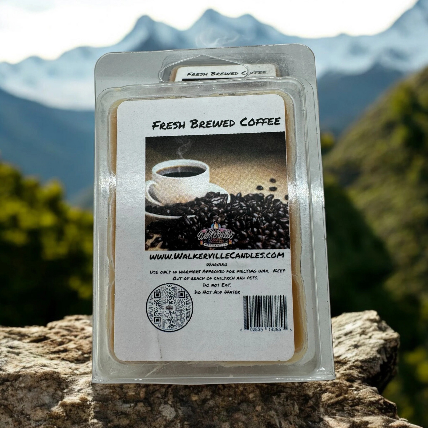 Fresh Brewed Coffee Scented Handmade, Eco-friendly Wax Melt